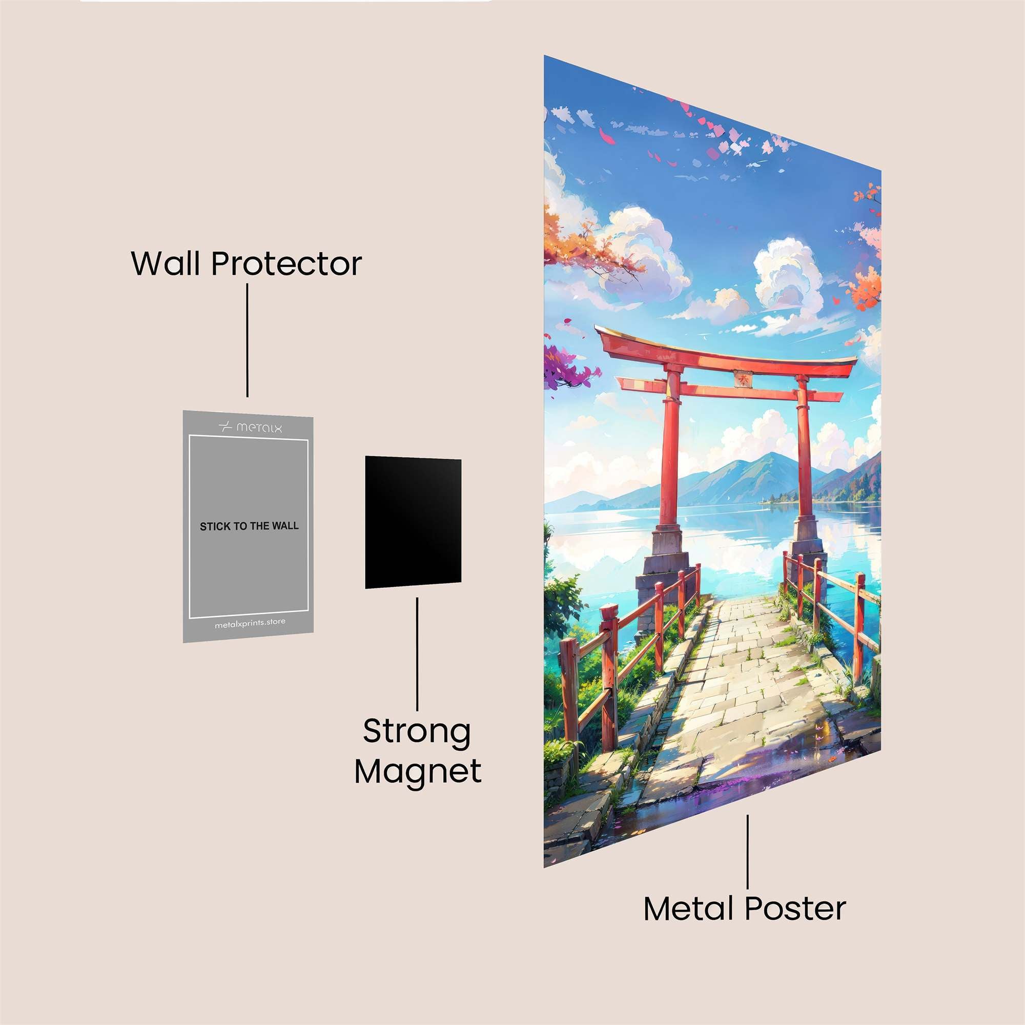Torii Tranquil Safe Wall Magnetic / M