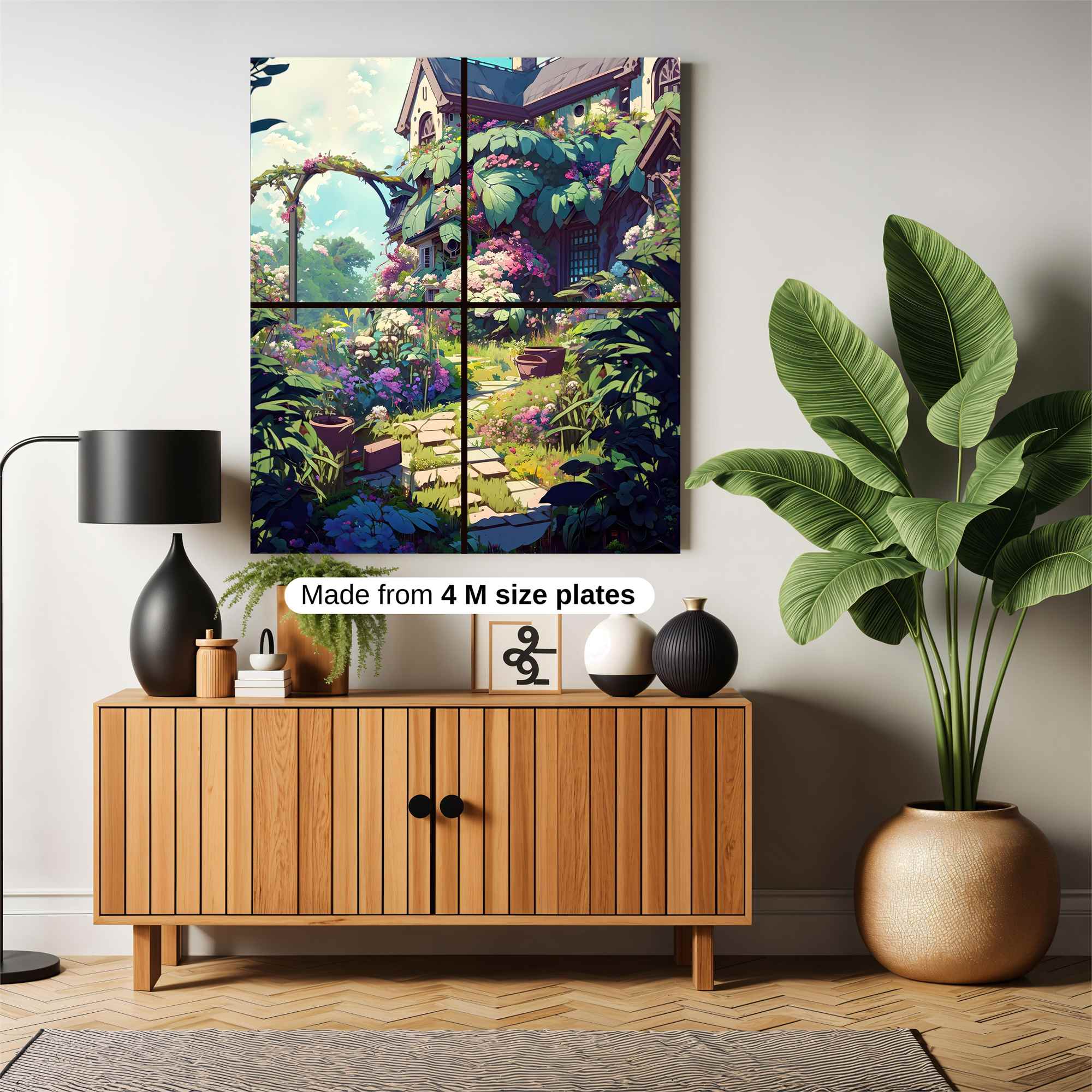 Cottage Serenity Safe Wall Magnetic / M