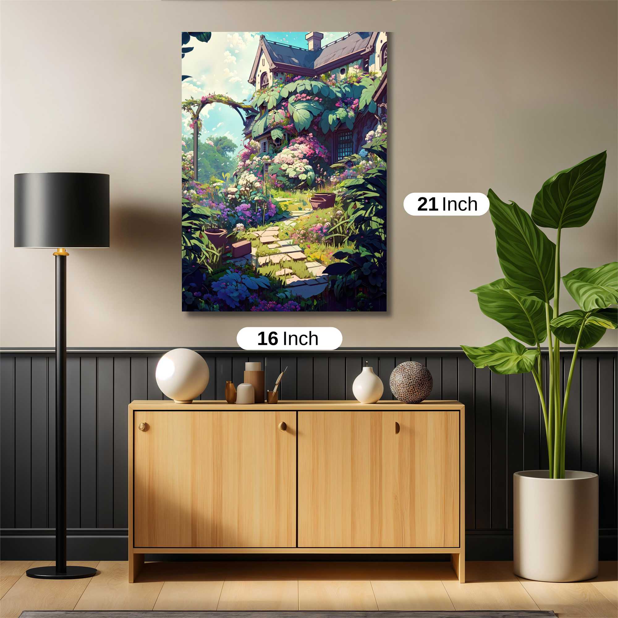 Cottage Serenity Safe Wall Magnetic / M