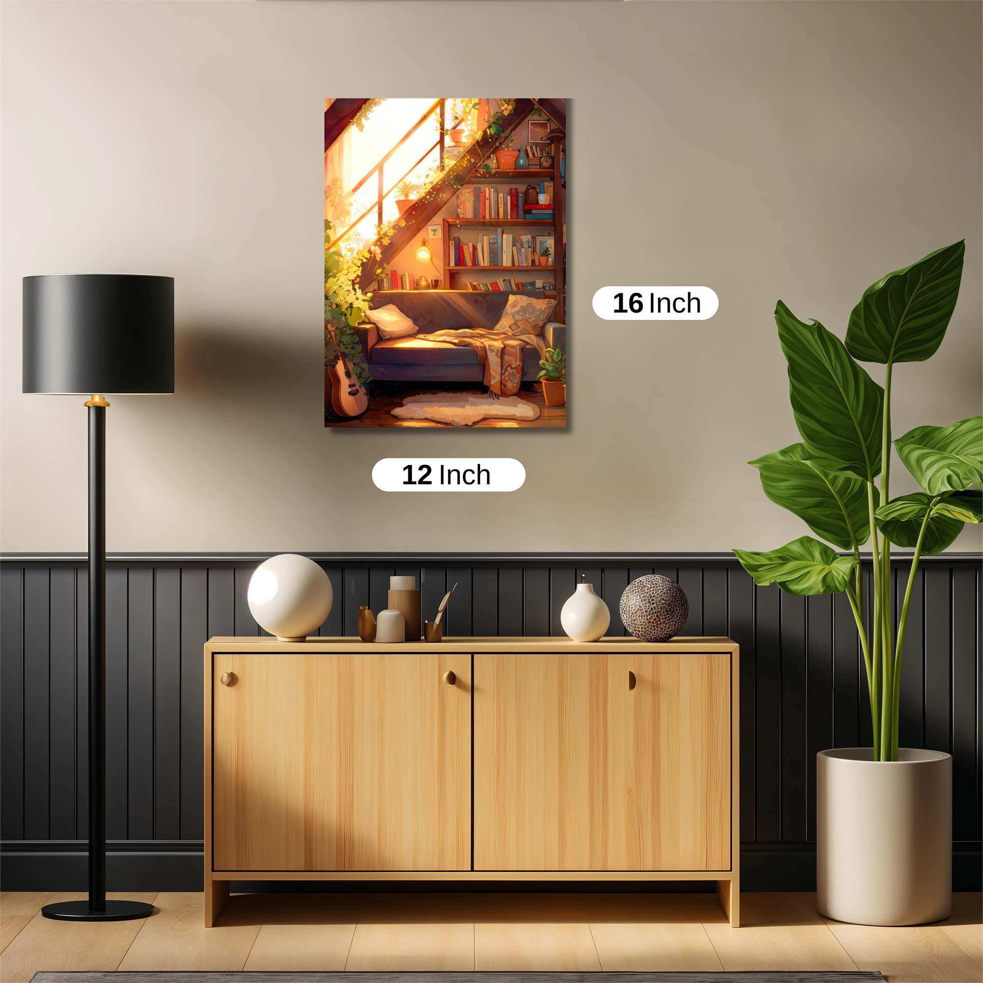 Sunlit Haven Safe Wall Magnetic / M