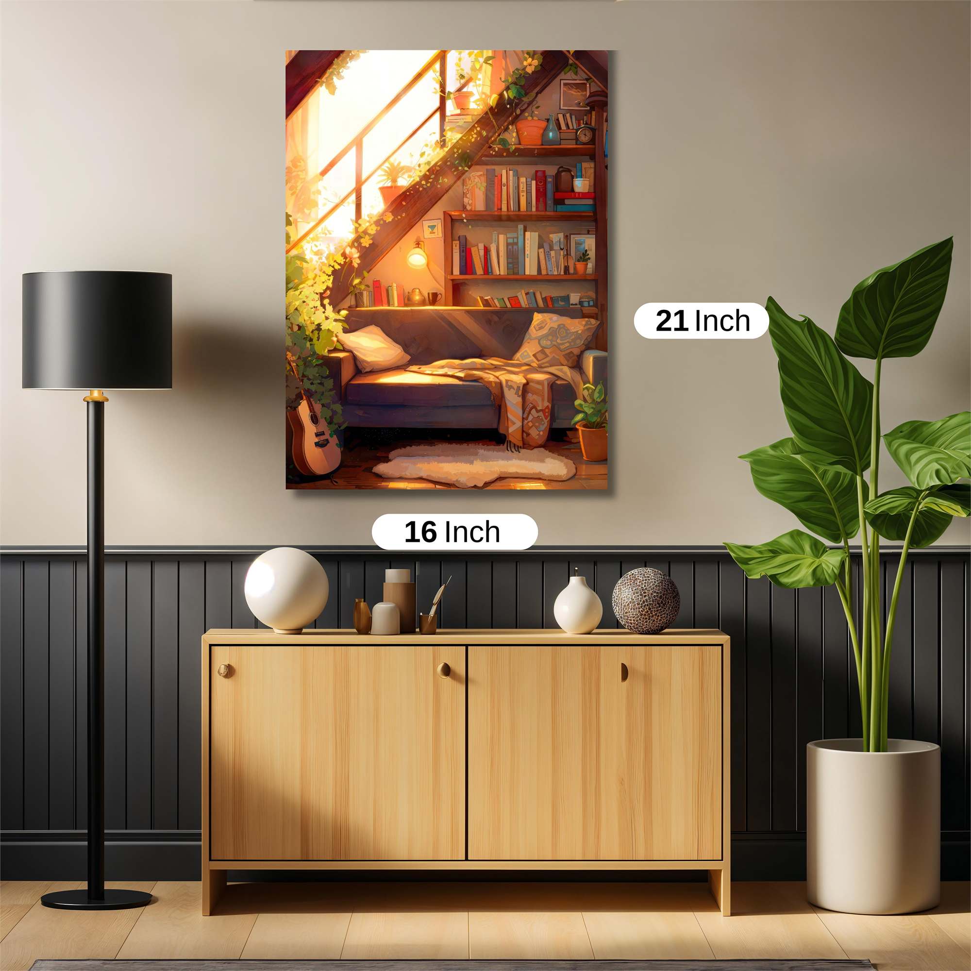 Sunlit Haven Safe Wall Magnetic / M