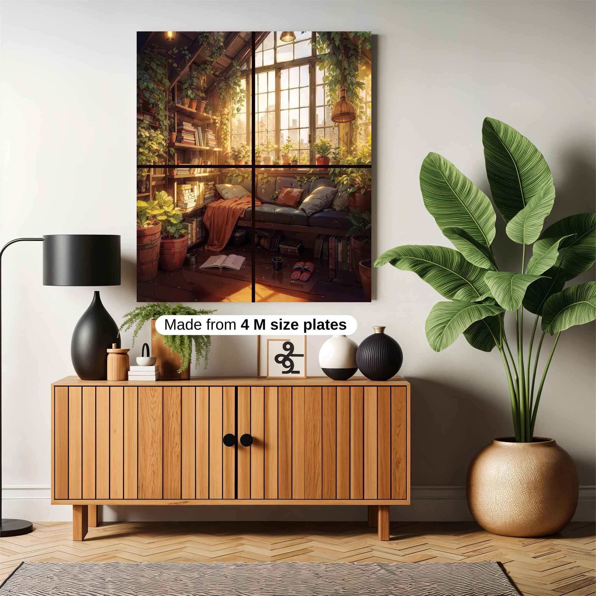 Sunlit Sanctuary Safe Wall Magnetic / M