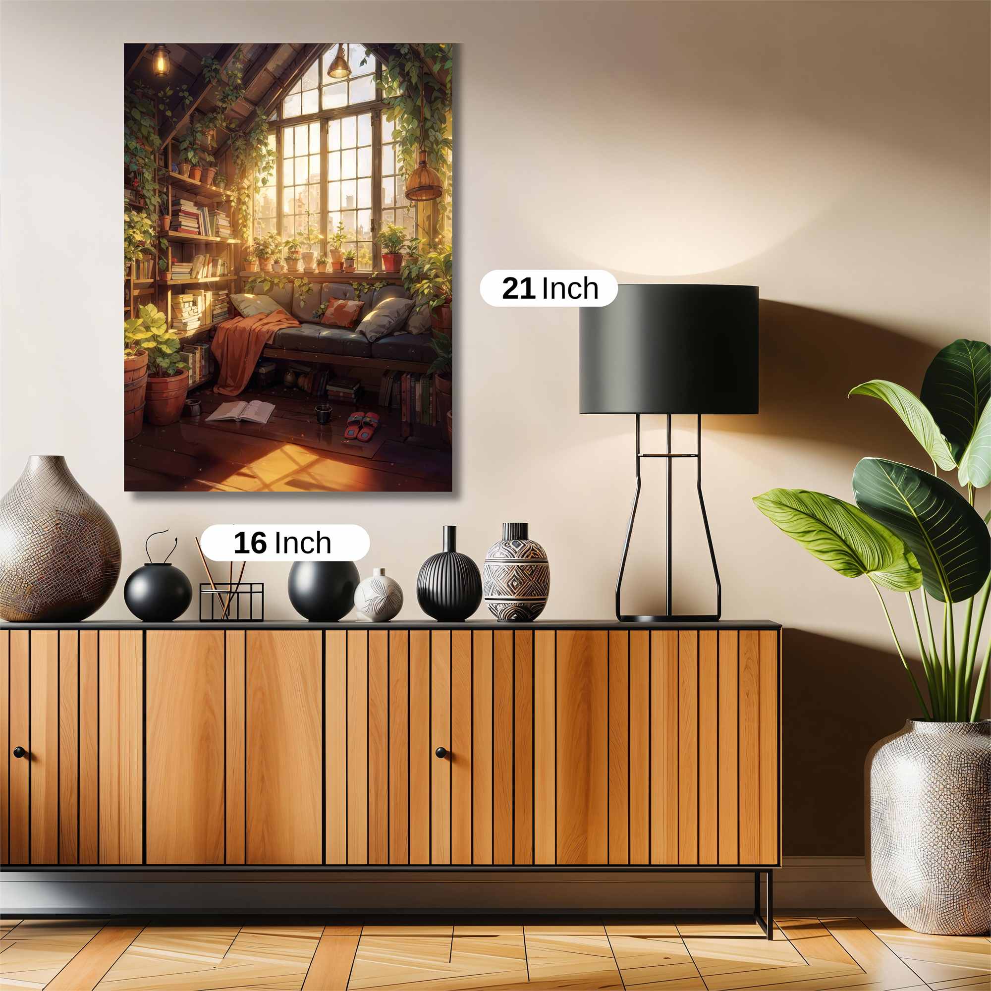 Sunlit Sanctuary Safe Wall Magnetic / M