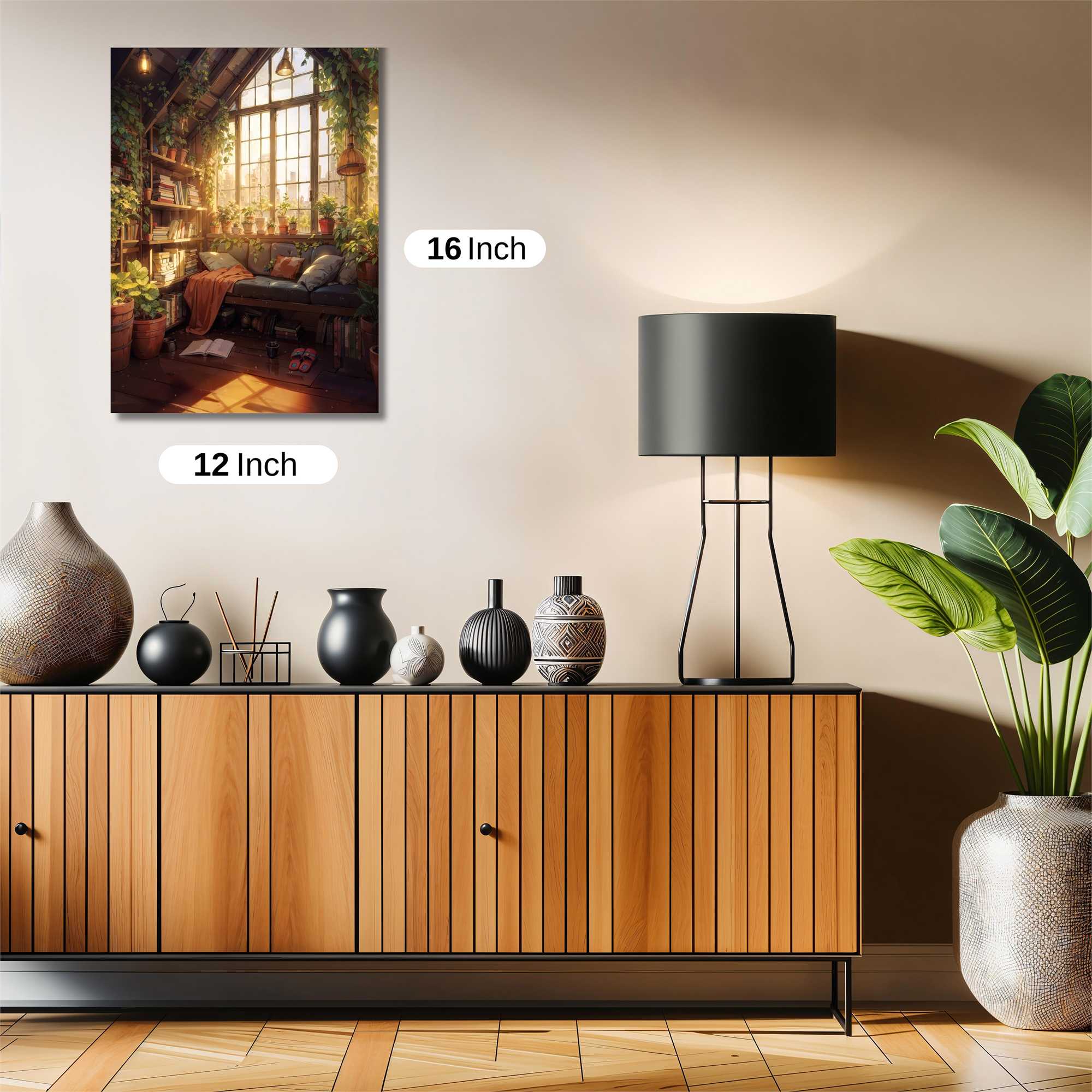 Sunlit Sanctuary Safe Wall Magnetic / M