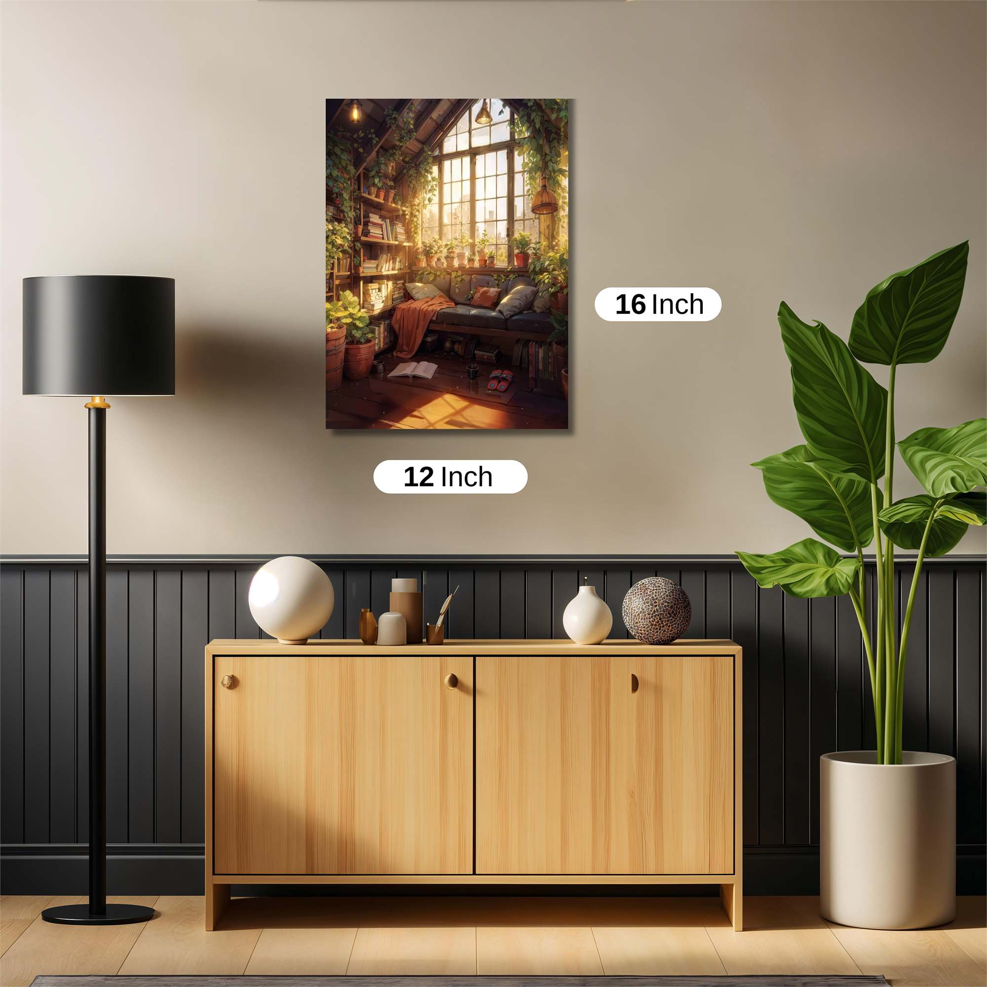 Sunlit Sanctuary Safe Wall Magnetic / M