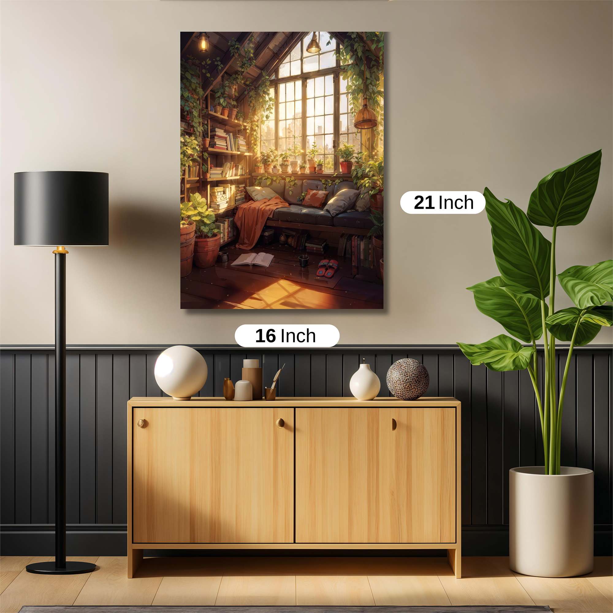 Sunlit Sanctuary Safe Wall Magnetic / M