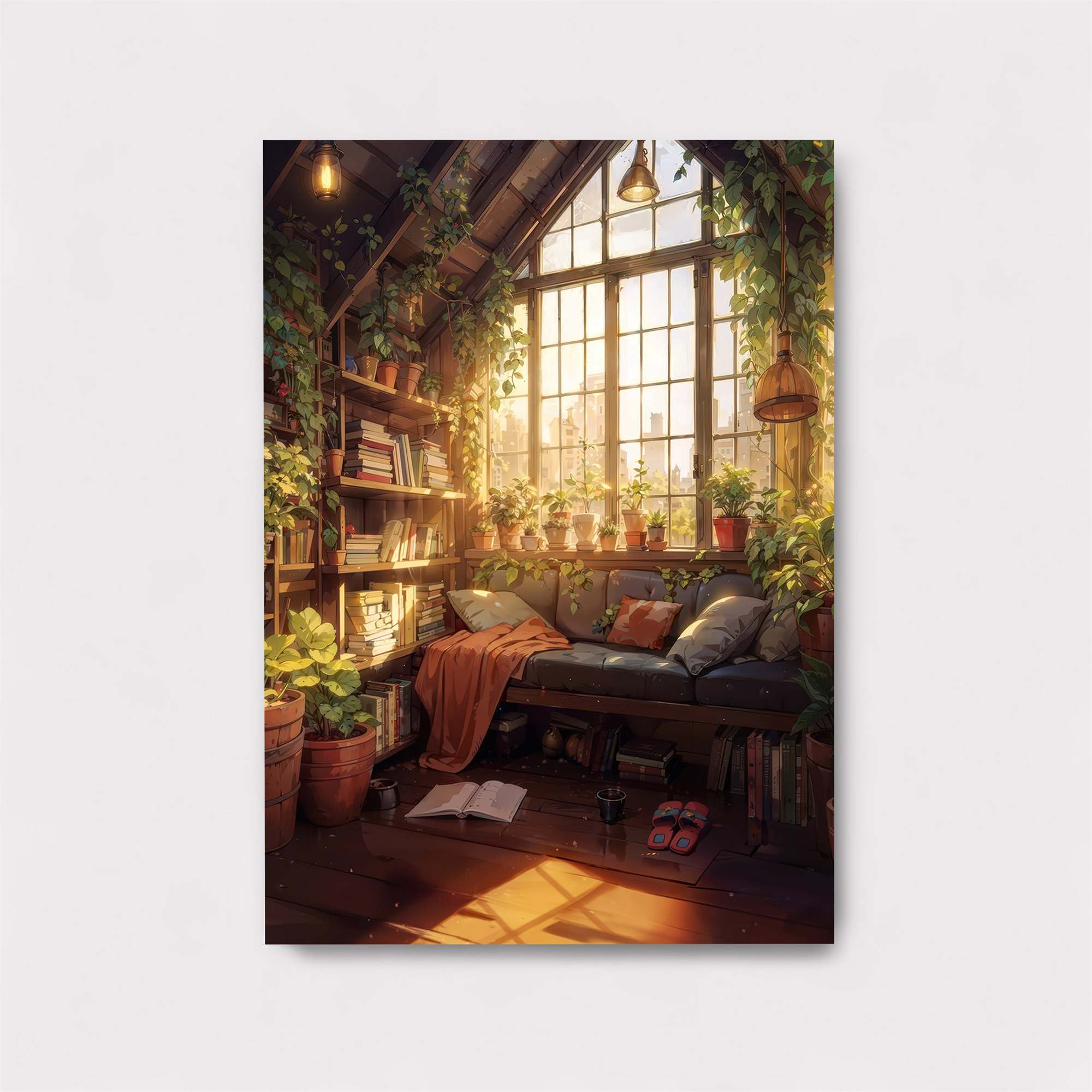 Sunlit Sanctuary Safe Wall Magnetic / M