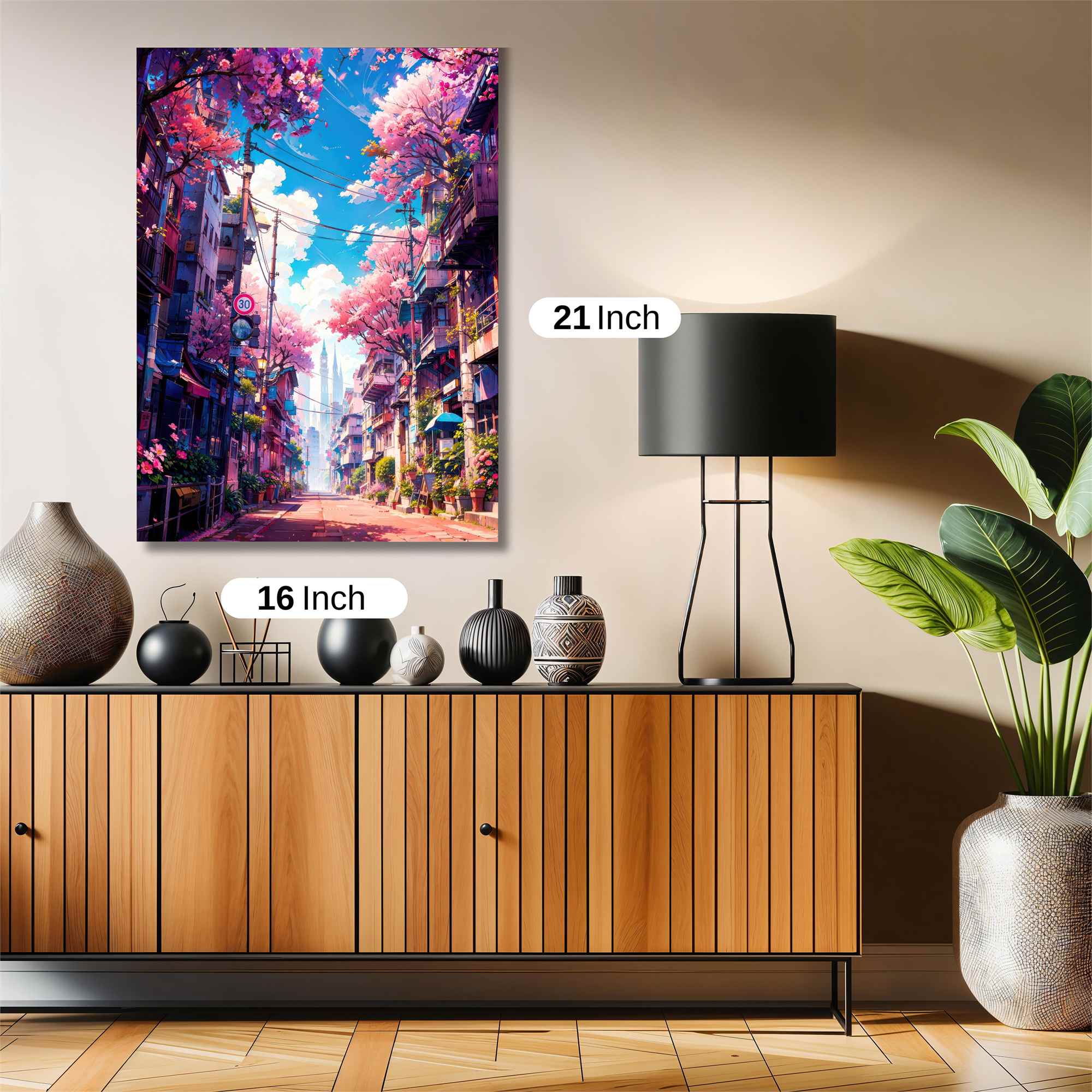 Sakura Serenity Safe Wall Magnetic / M