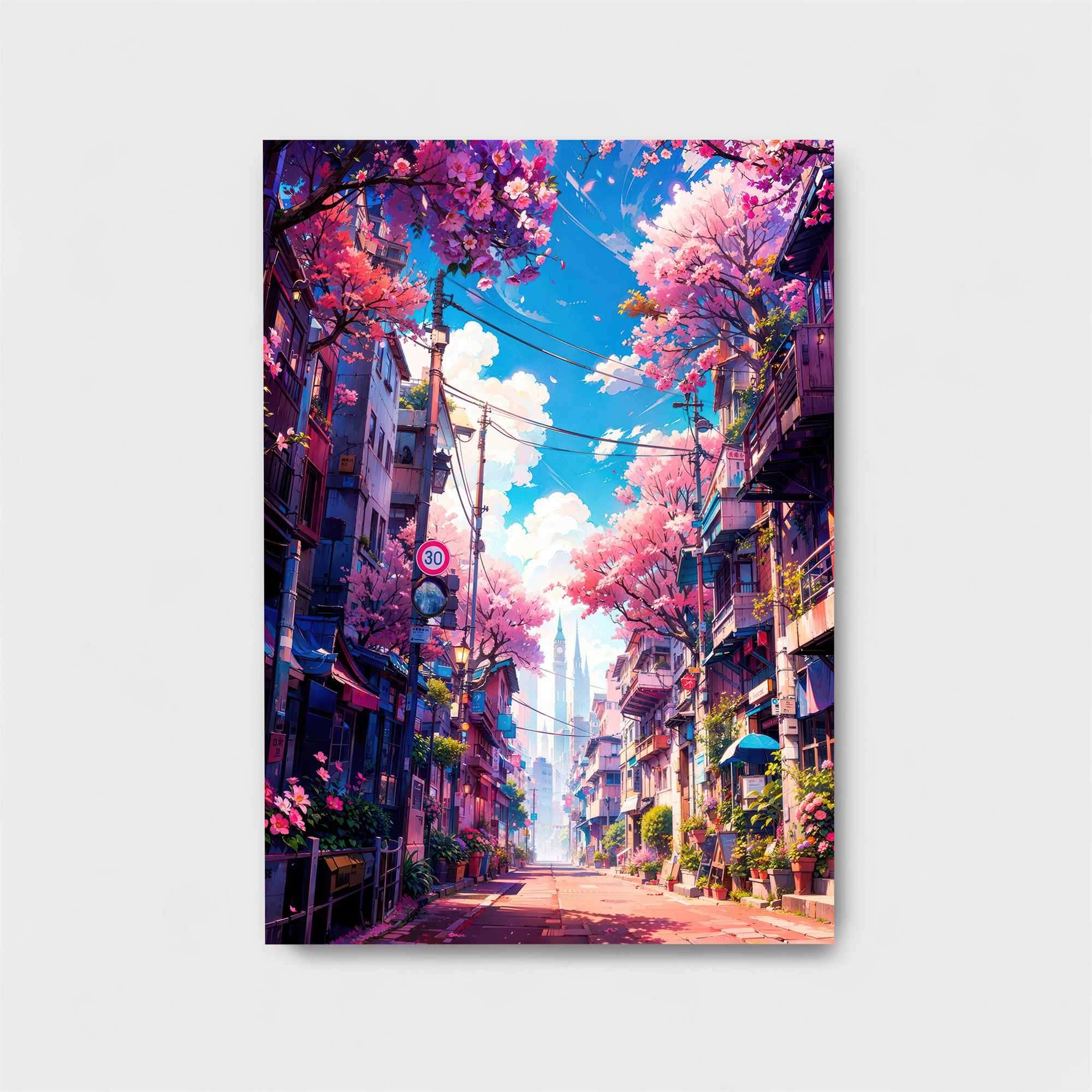 Sakura Serenity Safe Wall Magnetic / M