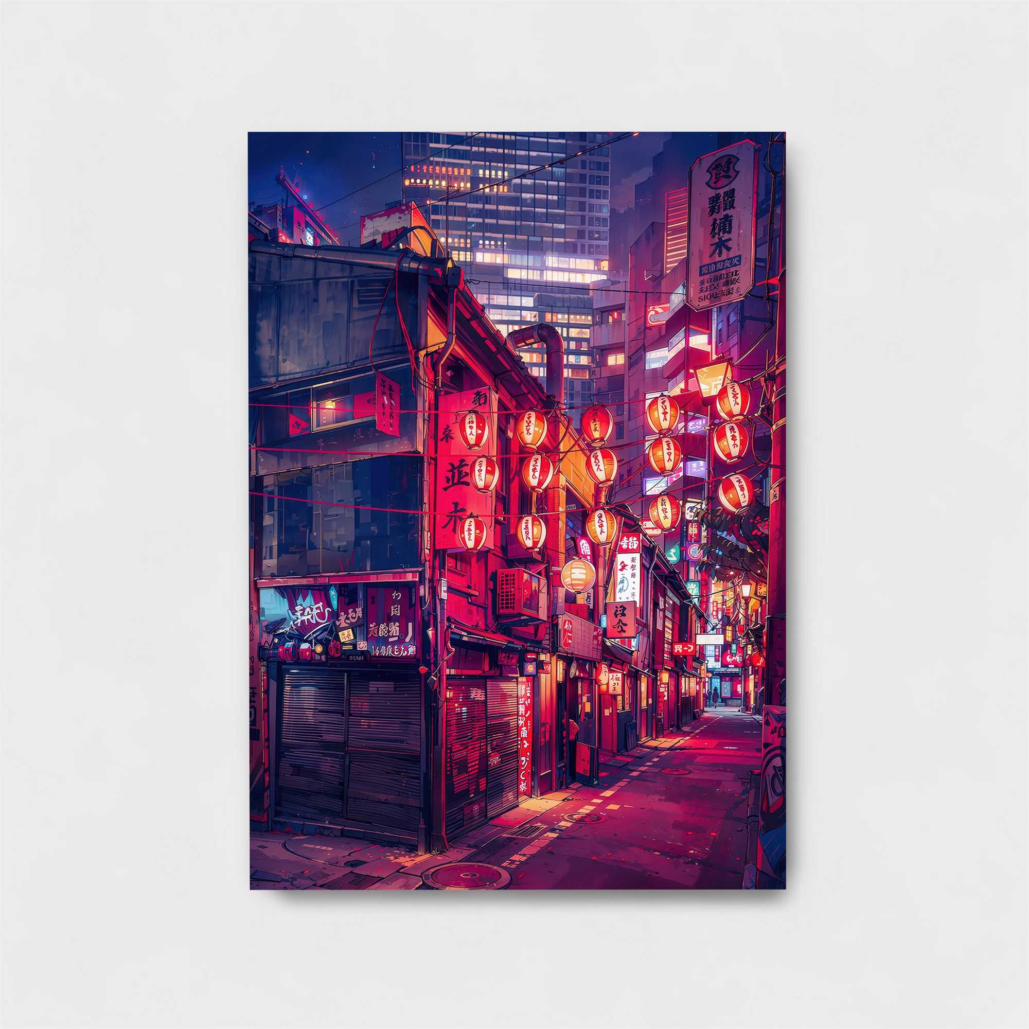 Neon Serenity Safe Wall Magnetic / M