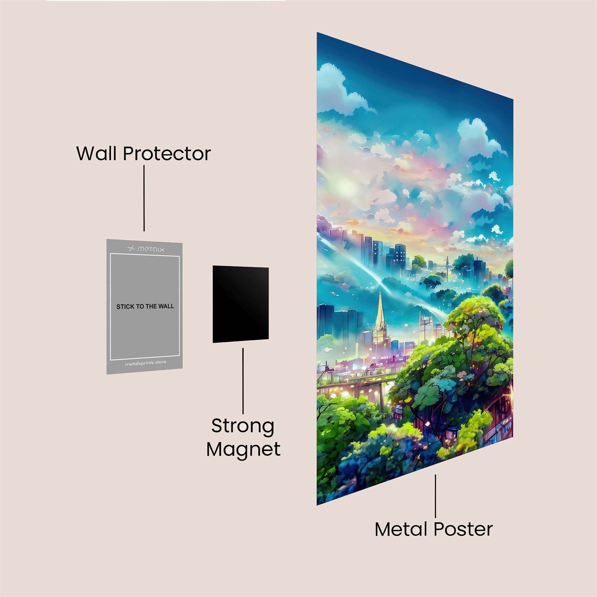CityDream Safe Wall Magnetic / M