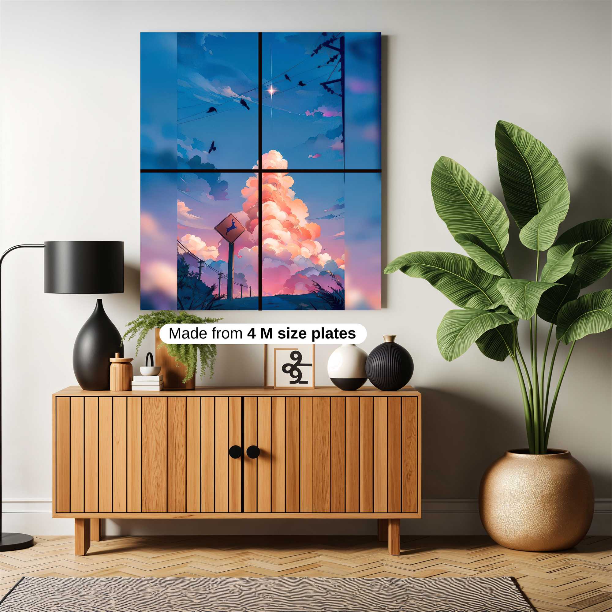 Cloudburst Dream Safe Wall Magnetic / M