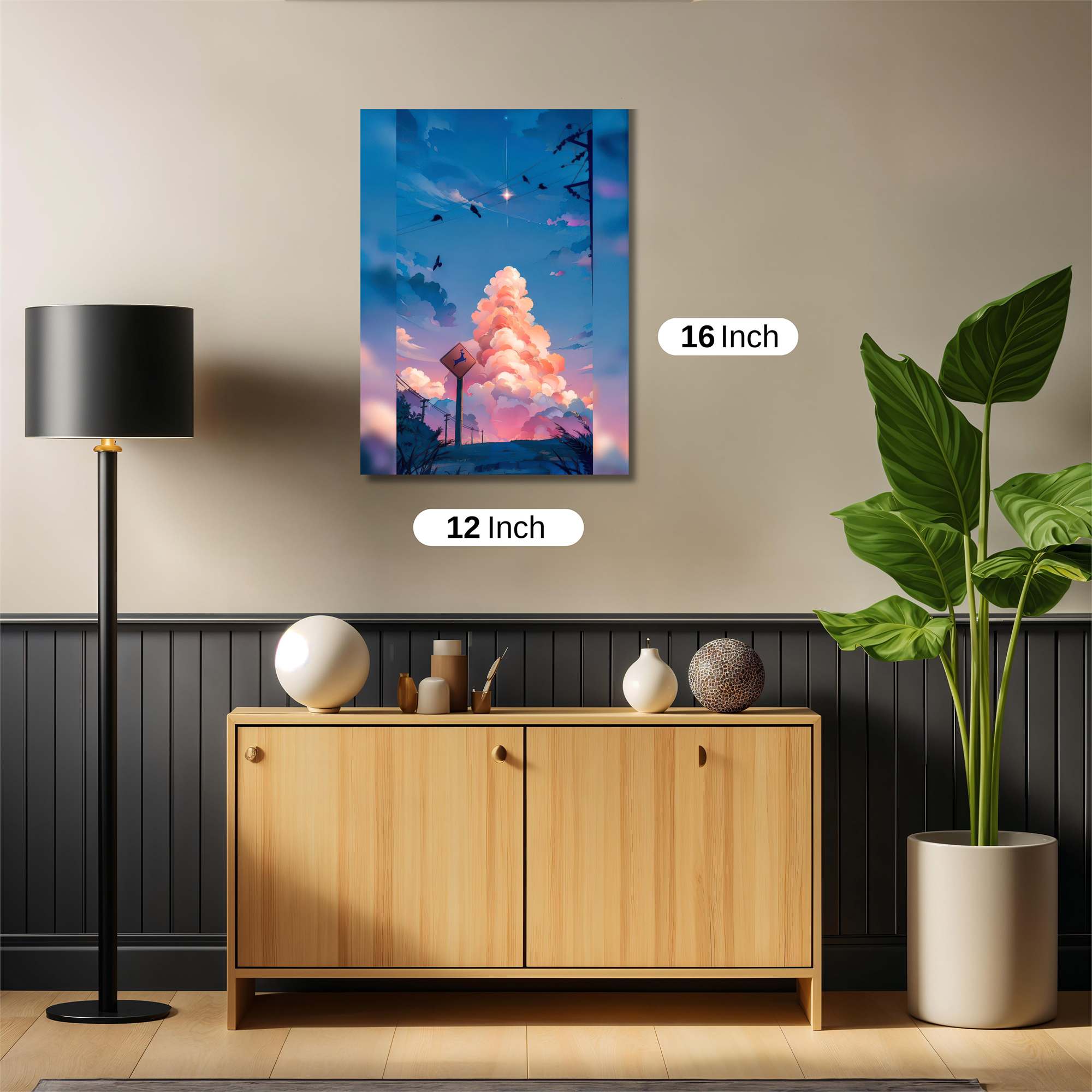 Cloudburst Dream Safe Wall Magnetic / M