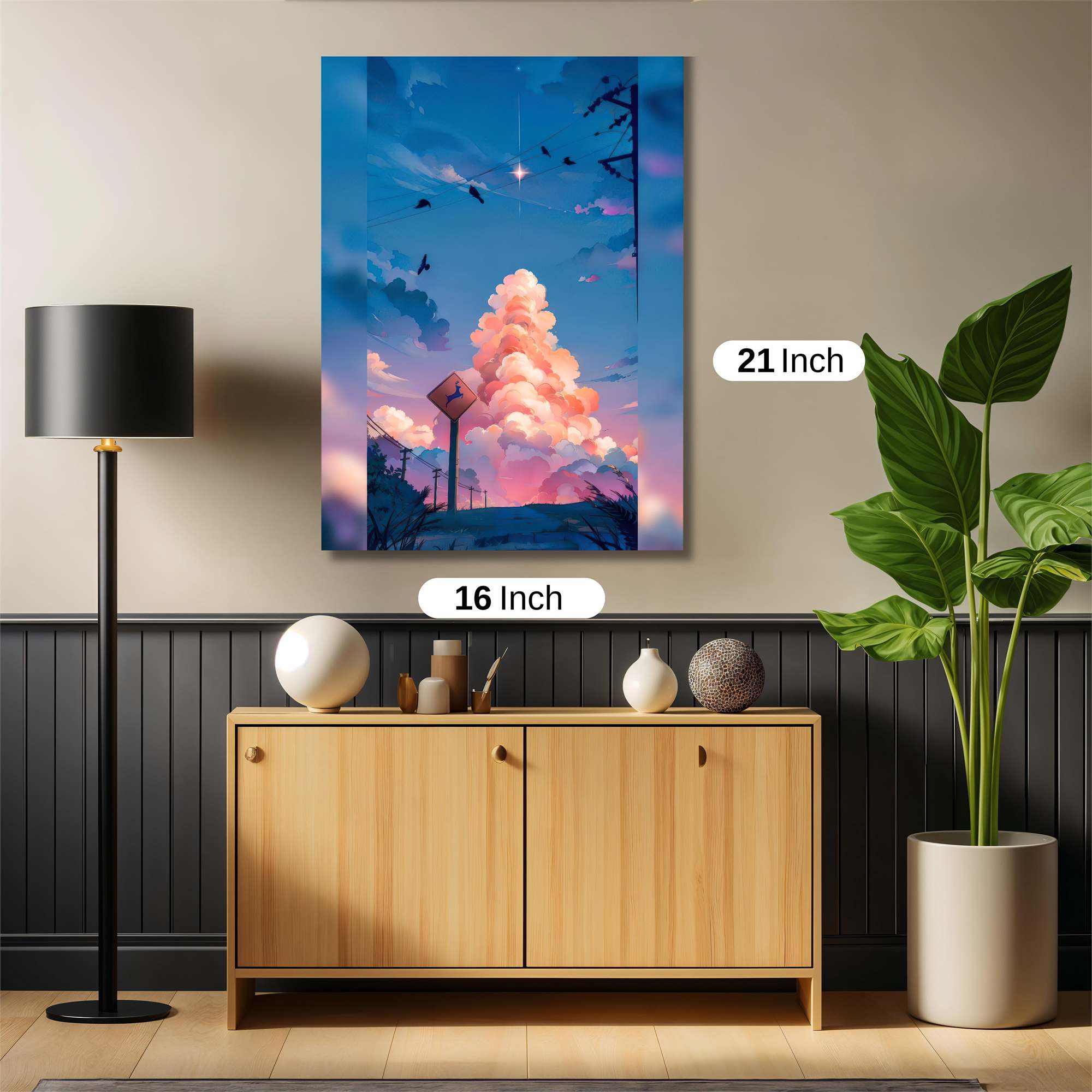 Cloudburst Dream Safe Wall Magnetic / M