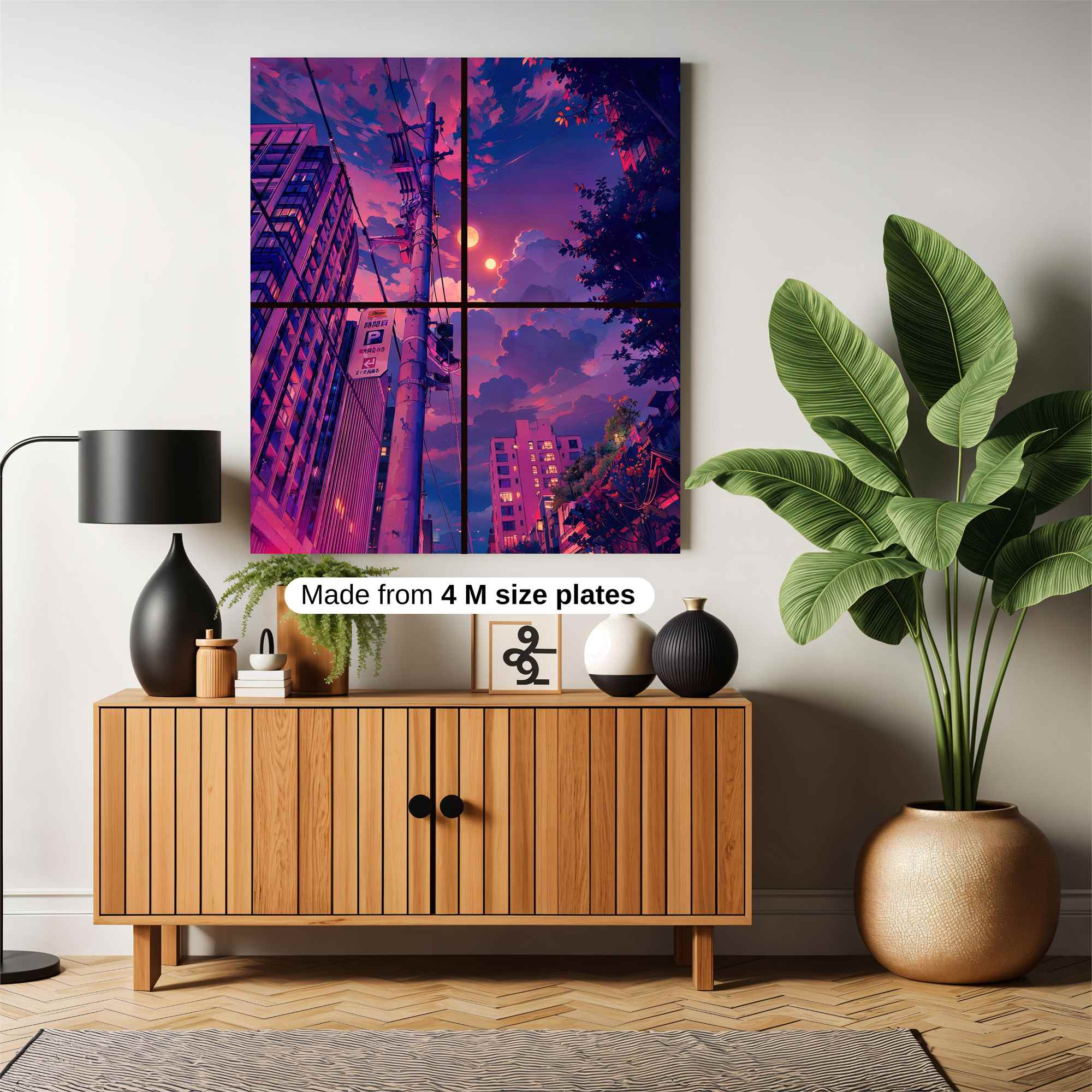 Urban Twilight Safe Wall Magnetic / M
