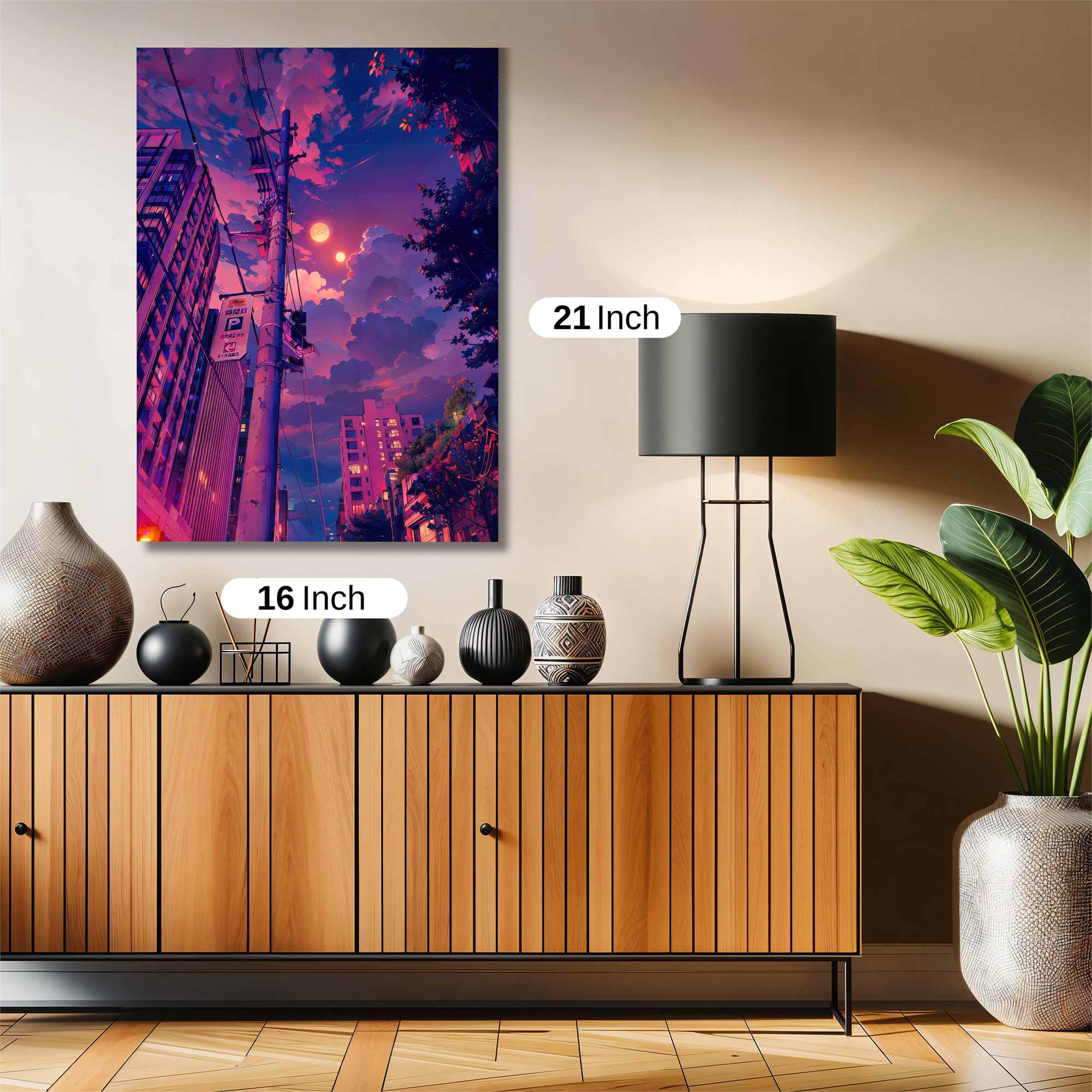 Urban Twilight Safe Wall Magnetic / M