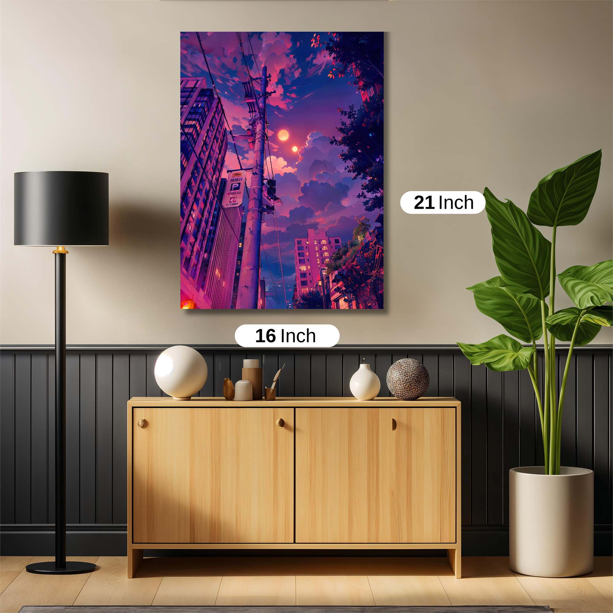 Urban Twilight Safe Wall Magnetic / M