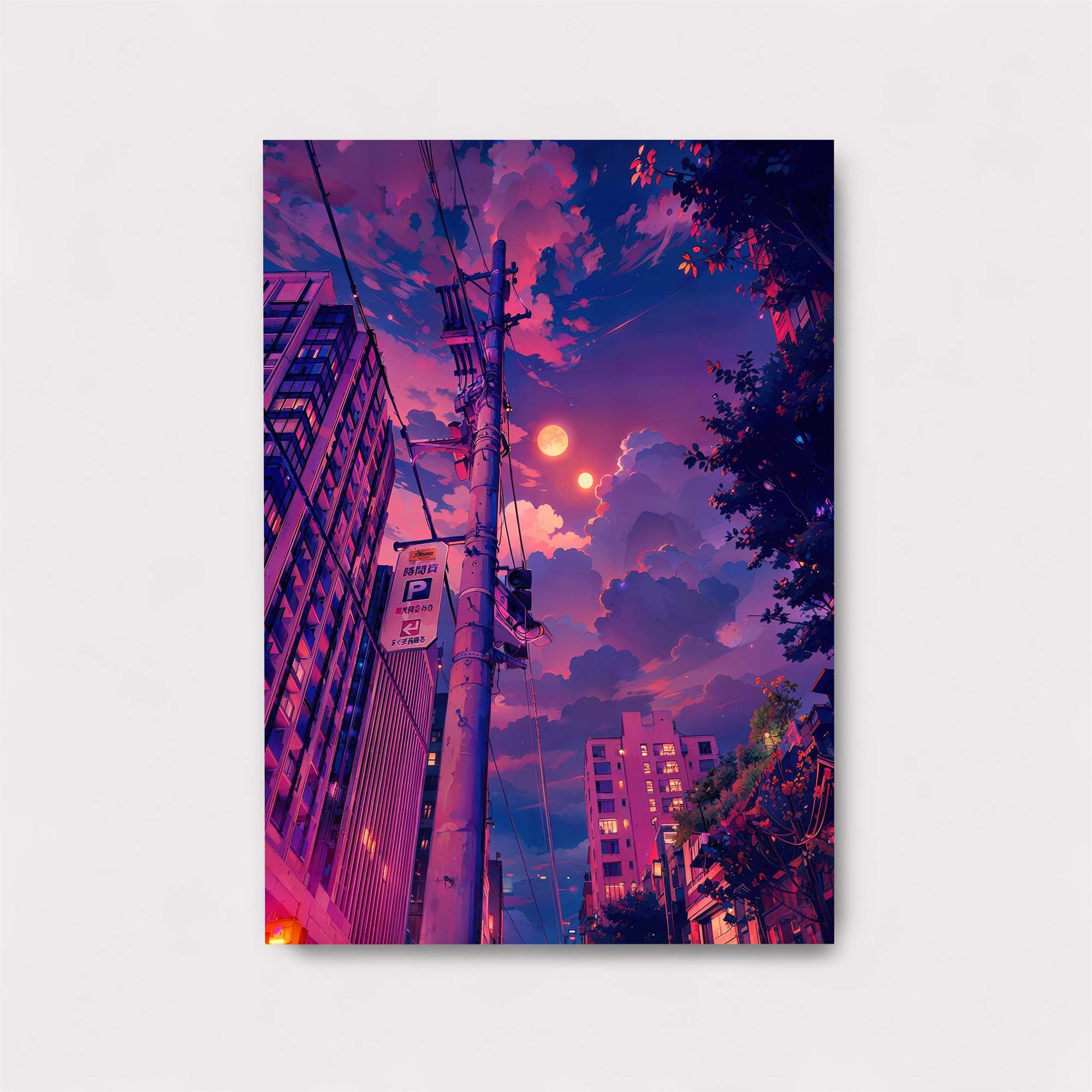 Urban Twilight Safe Wall Magnetic / M
