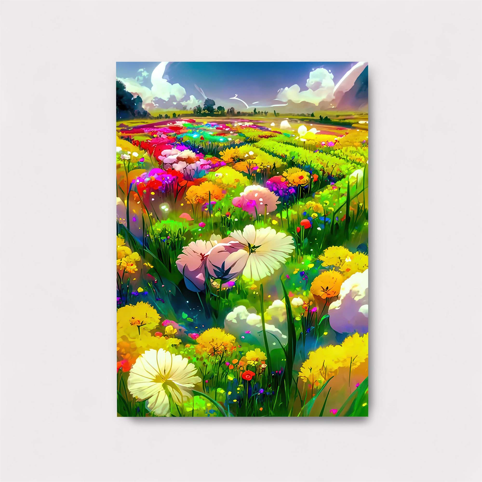 Floral Dreamscape Safe Wall Magnetic / M