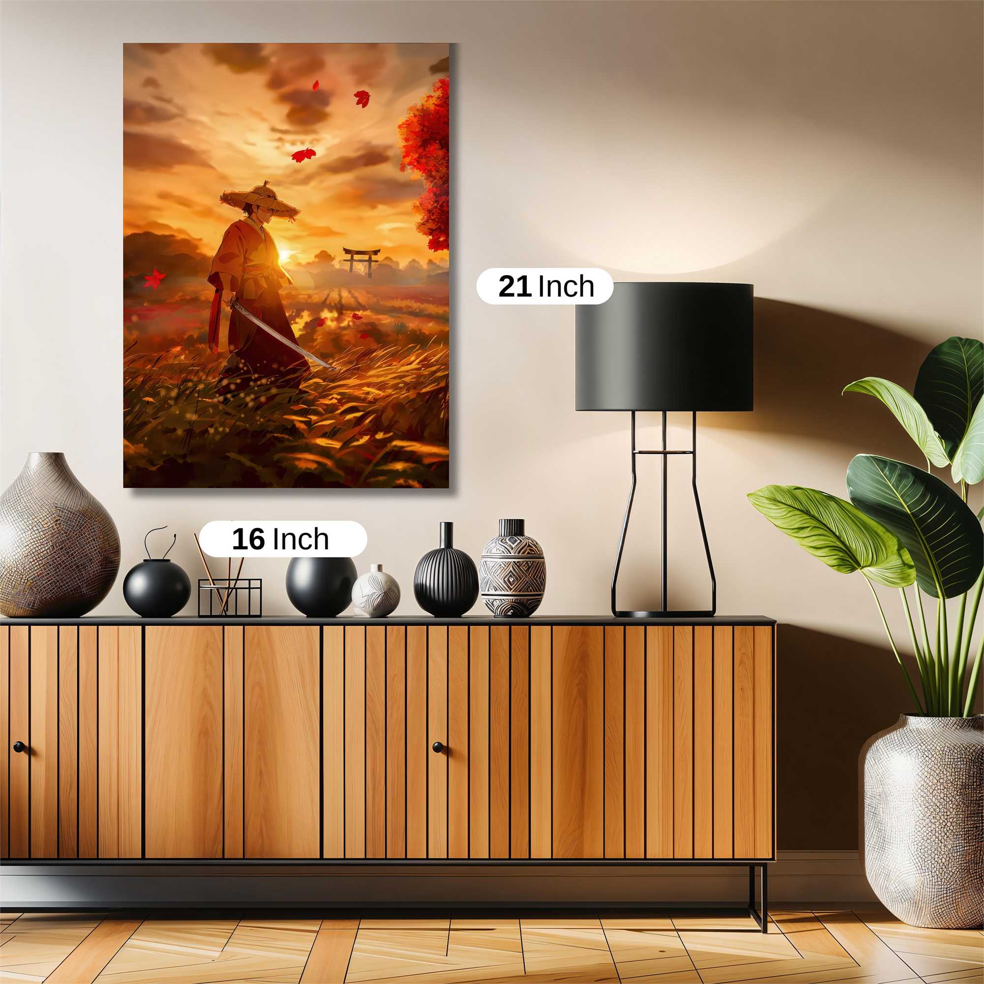 Samurai Serenity Safe Wall Magnetic / M