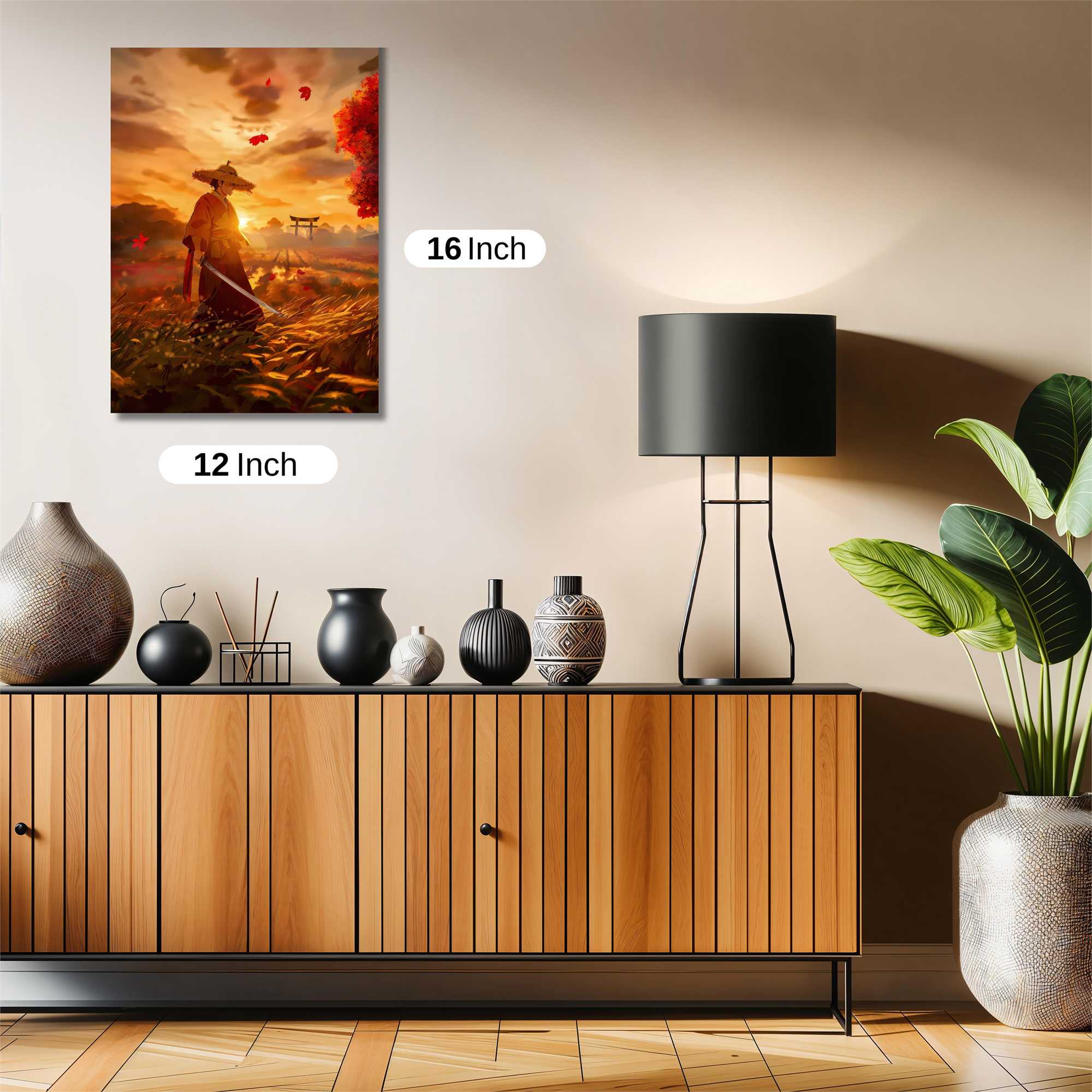 Samurai Serenity Safe Wall Magnetic / M