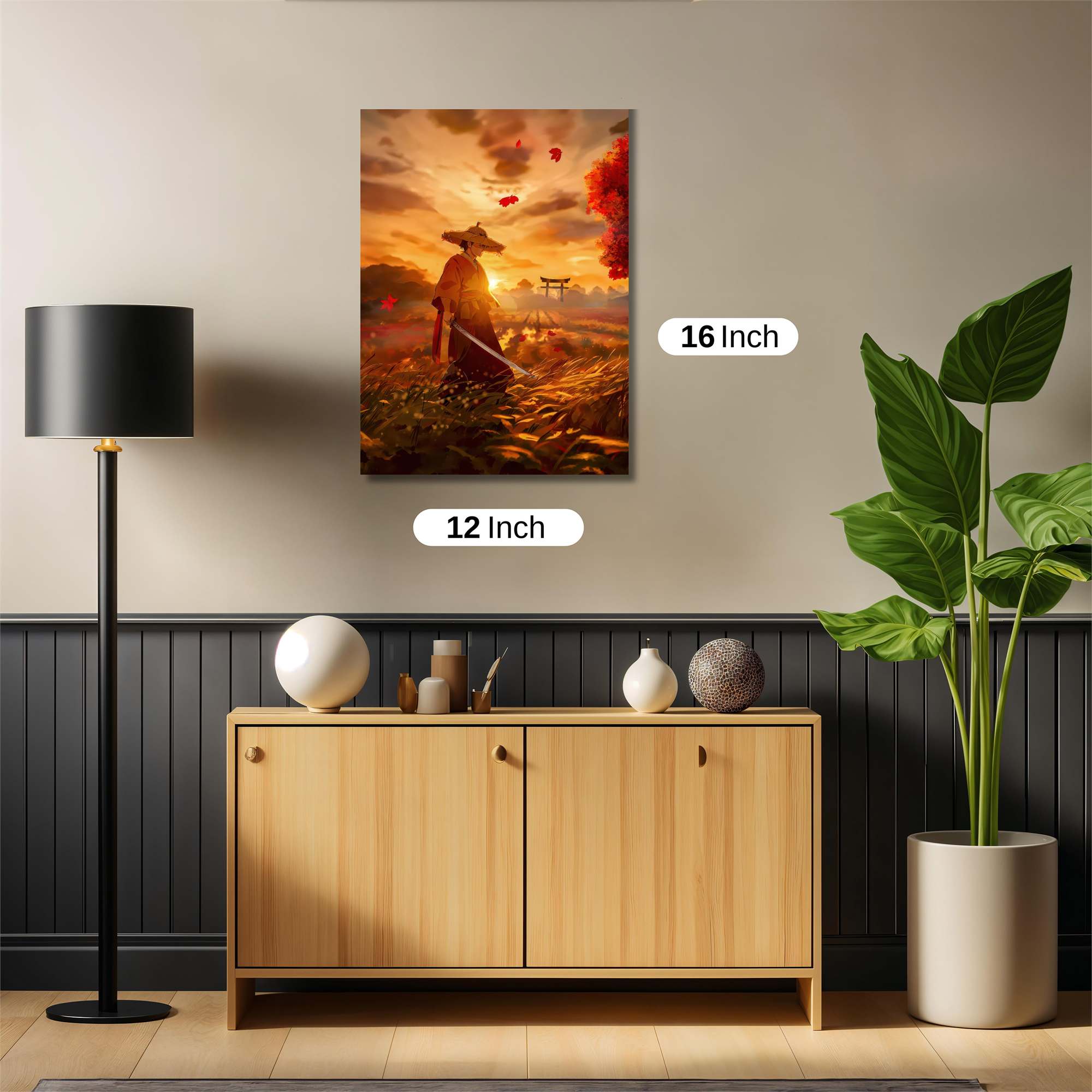 Samurai Serenity Safe Wall Magnetic / M