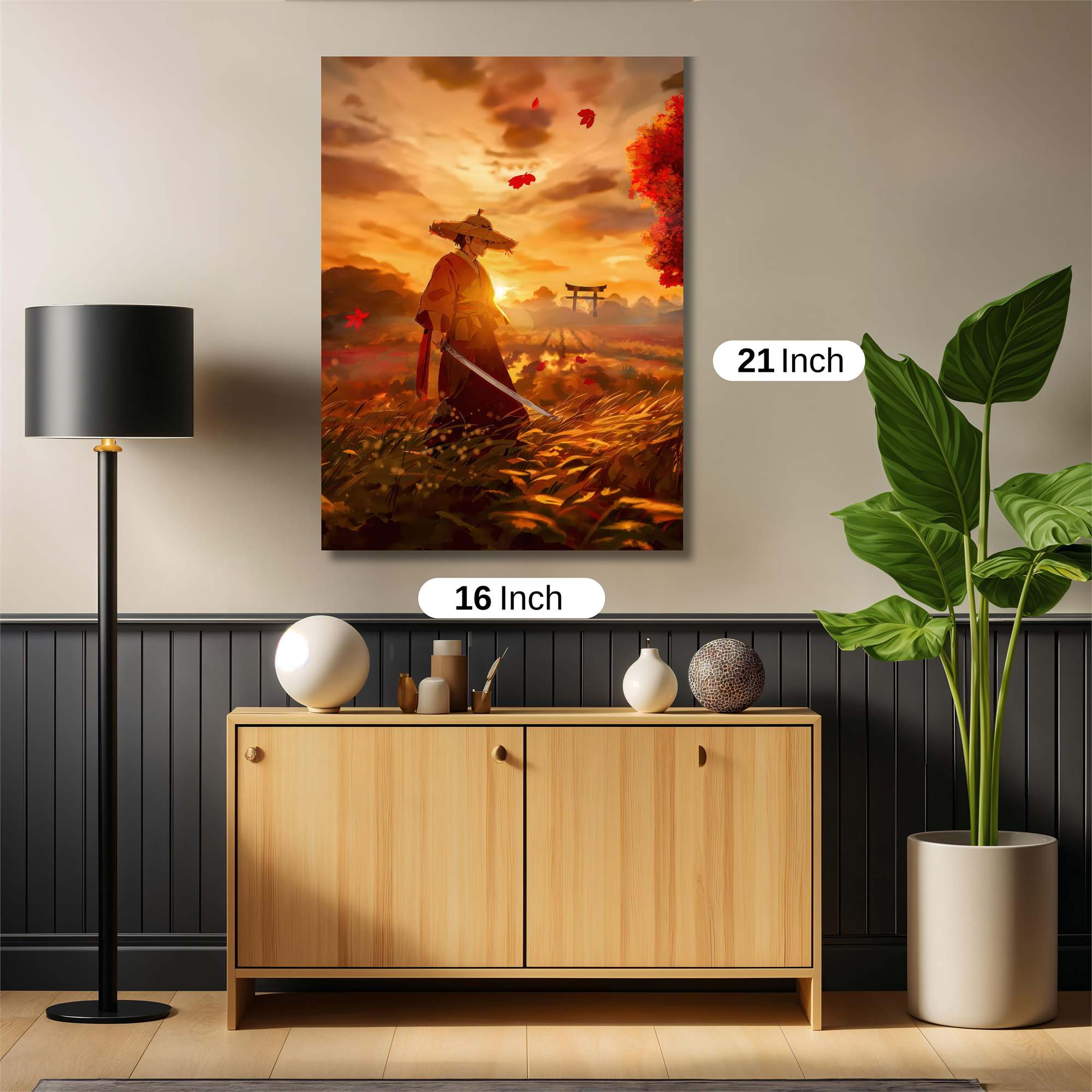 Samurai Serenity Safe Wall Magnetic / M