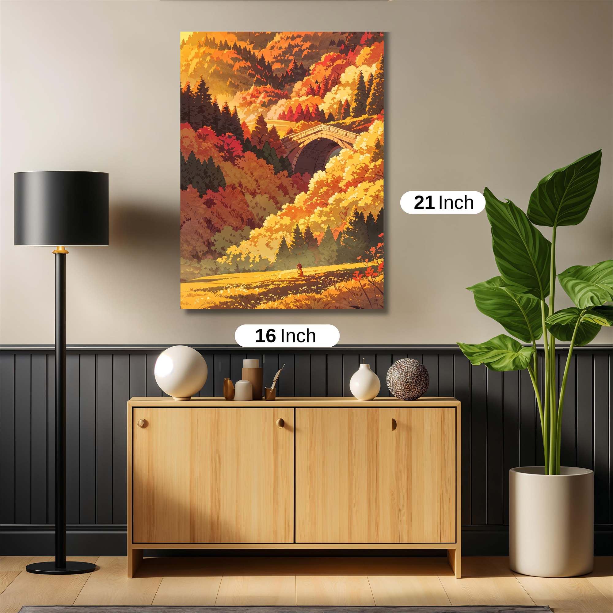 Autumn Serenity Safe Wall Magnetic / M