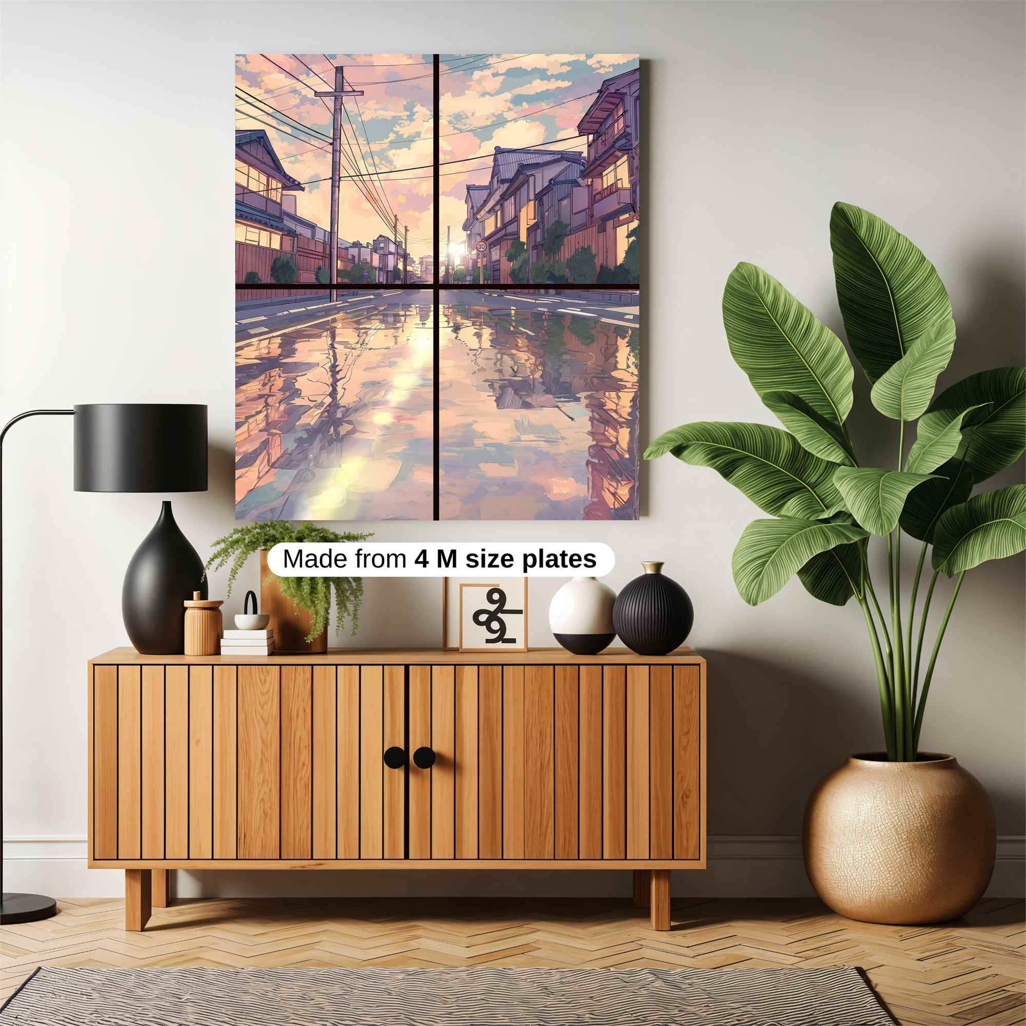 Sunset Serenity Safe Wall Magnetic / M