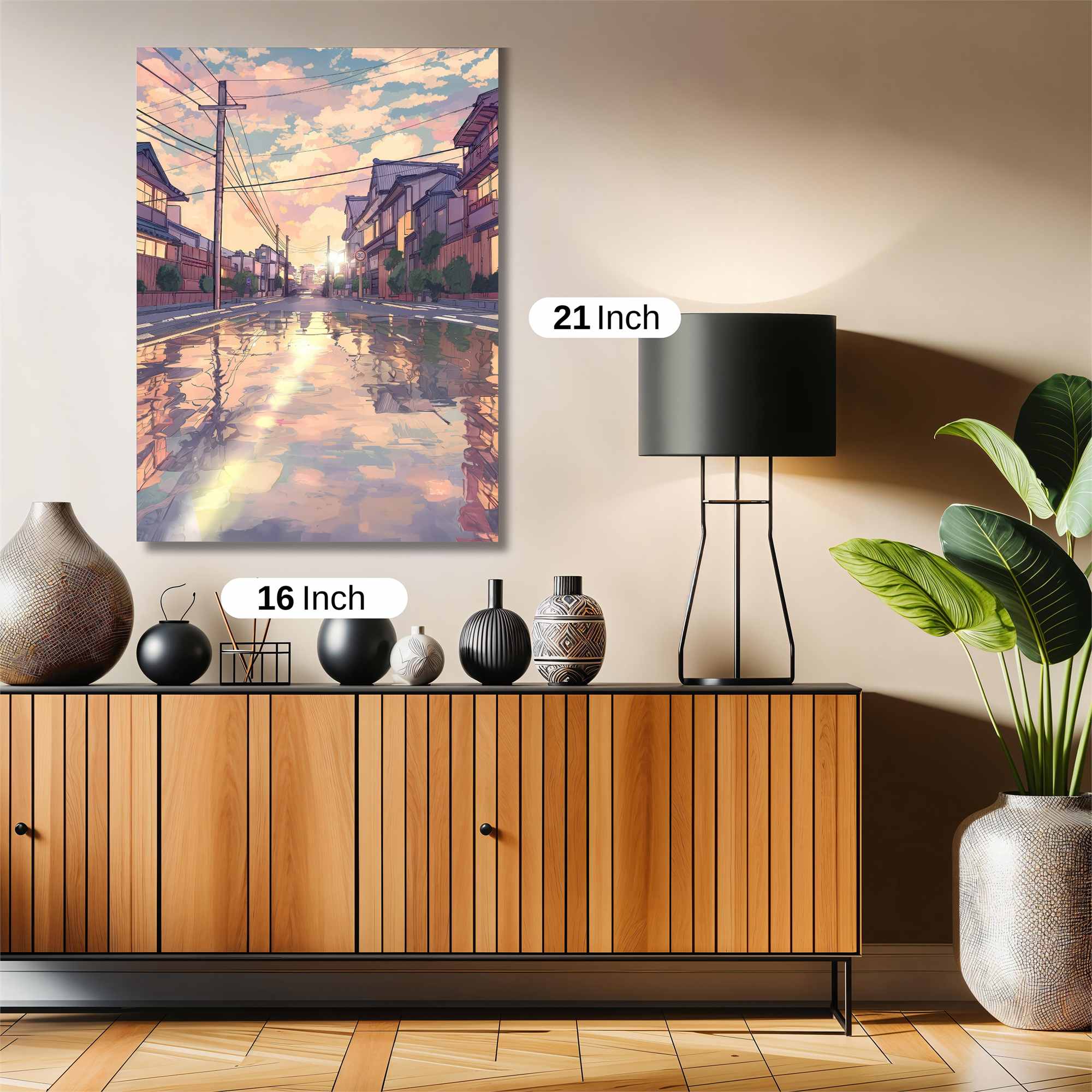 Sunset Serenity Safe Wall Magnetic / M