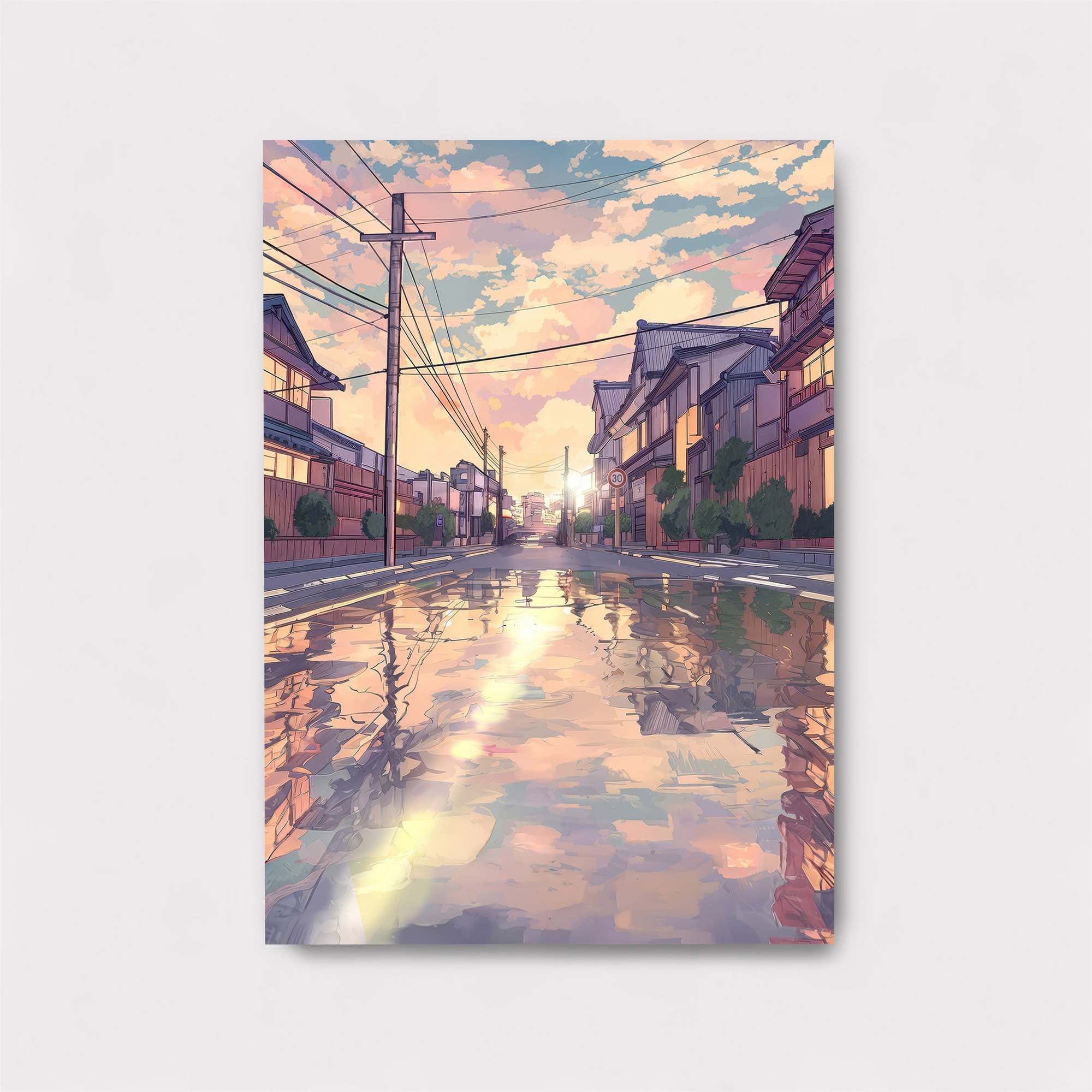 Sunset Serenity Safe Wall Magnetic / M