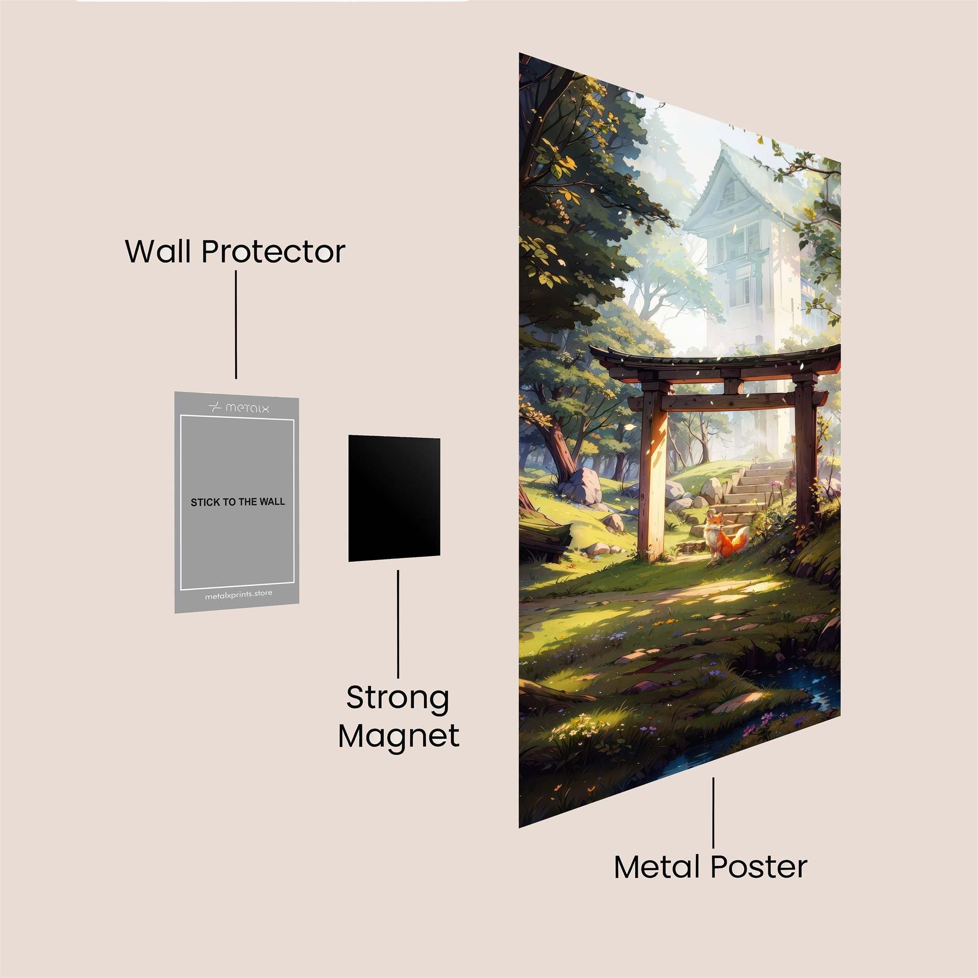 Torii Tranquility Safe Wall Magnetic / M