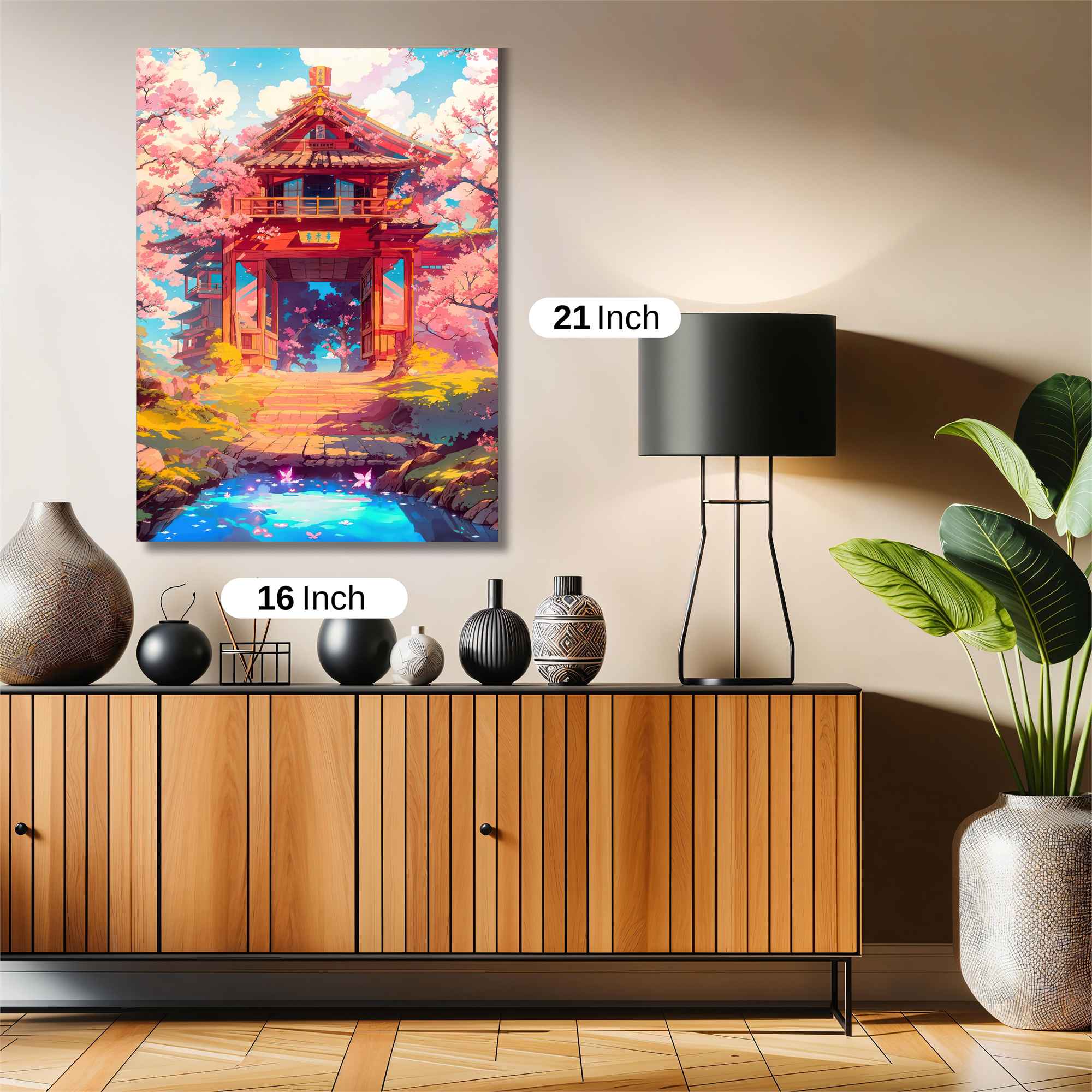 Pagoda Serenity Safe Wall Magnetic / M
