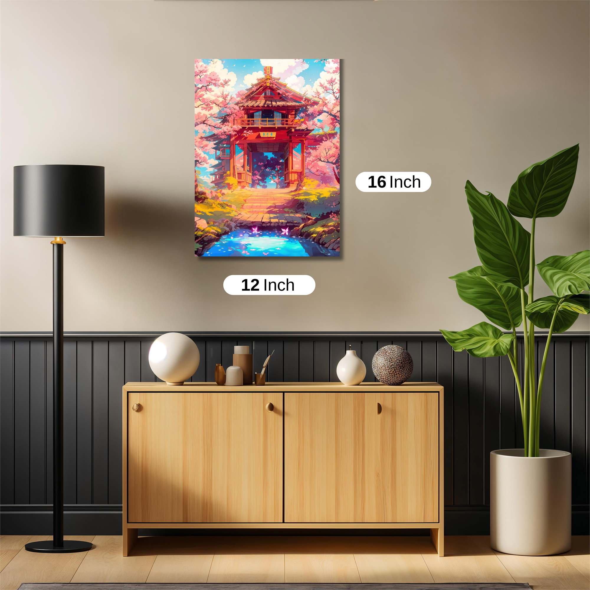 Pagoda Serenity Safe Wall Magnetic / M