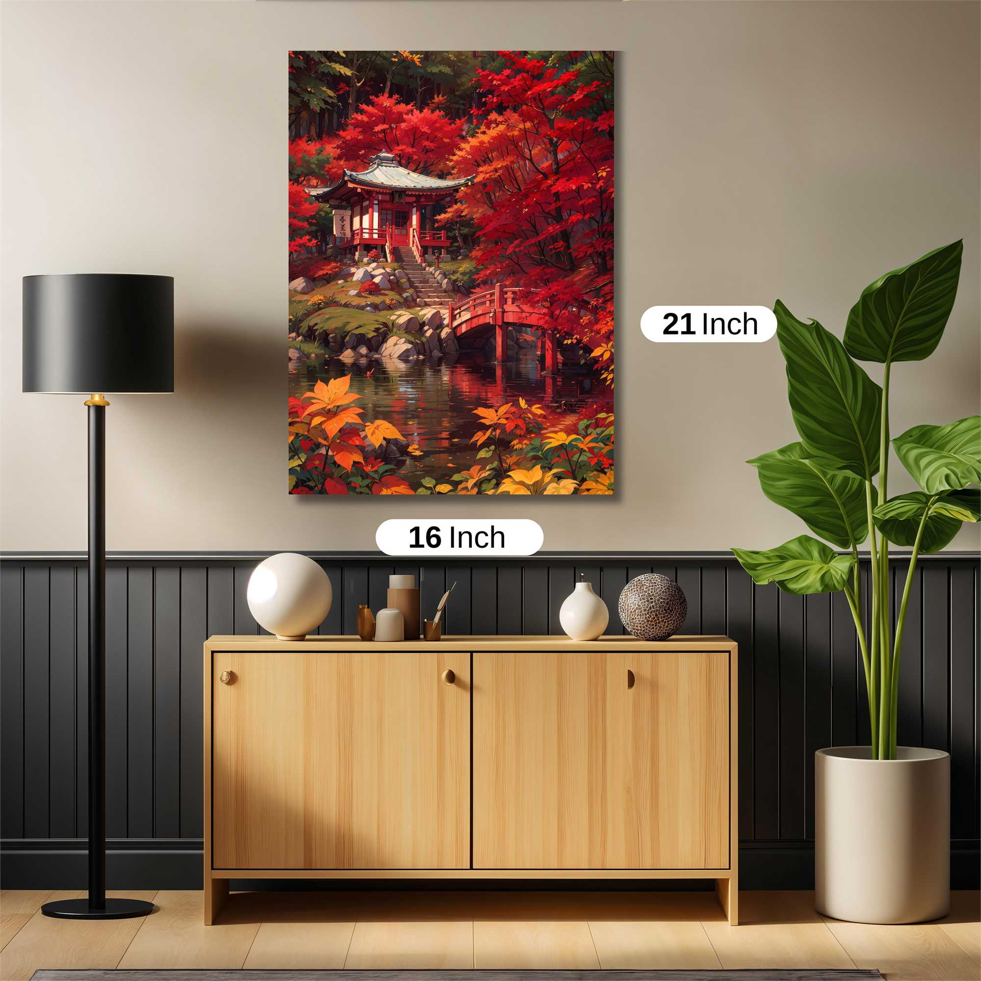 Autumn Shrine Safe Wall Magnetic / M