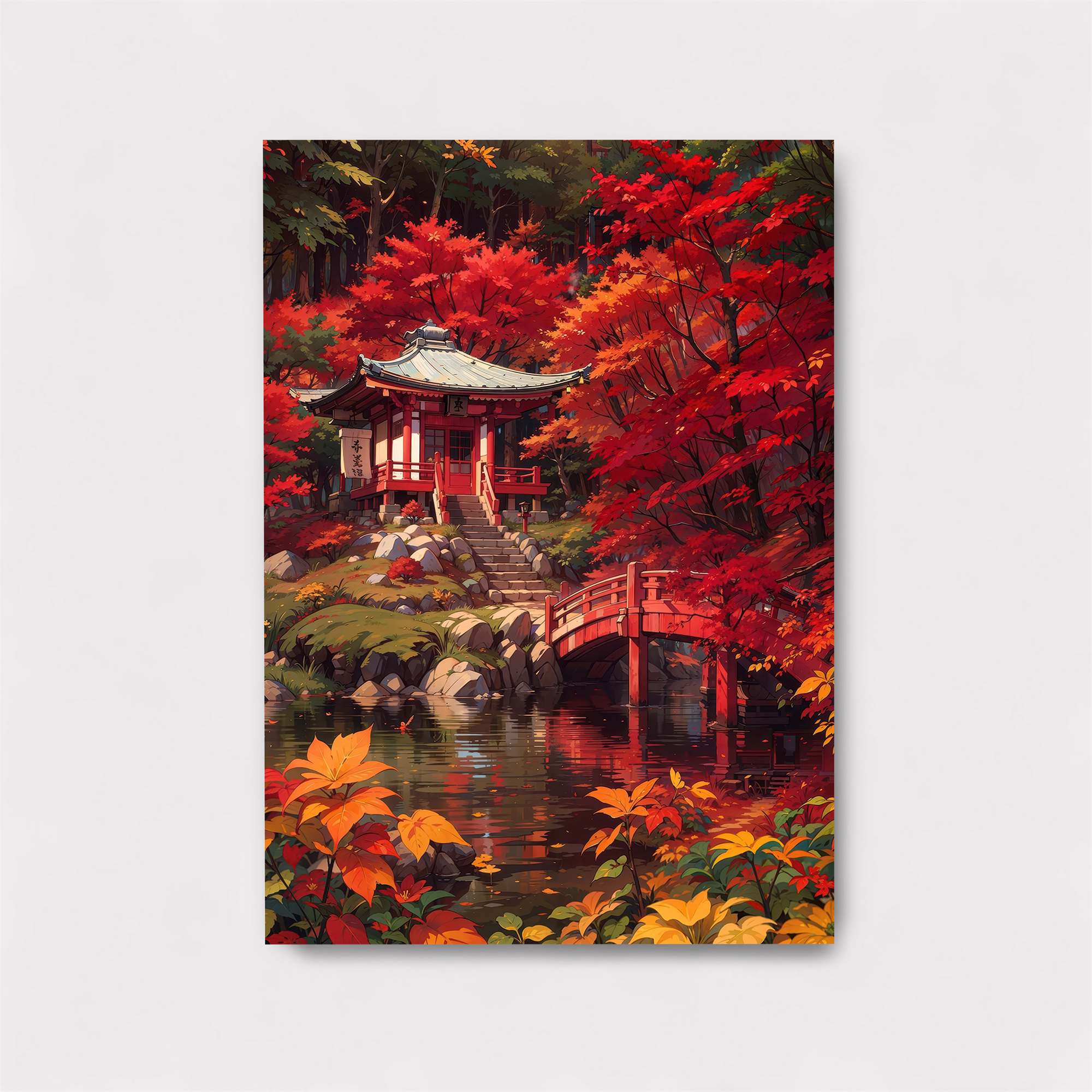 Autumn Shrine Safe Wall Magnetic / M