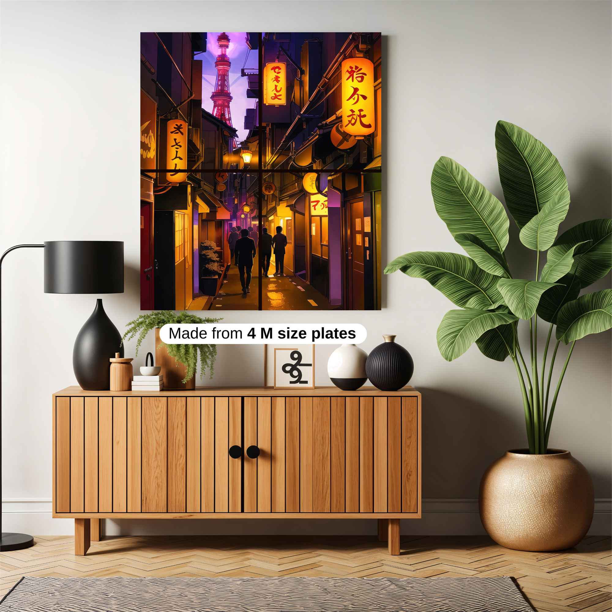 Tokyo Twilight Safe Wall Magnetic / M