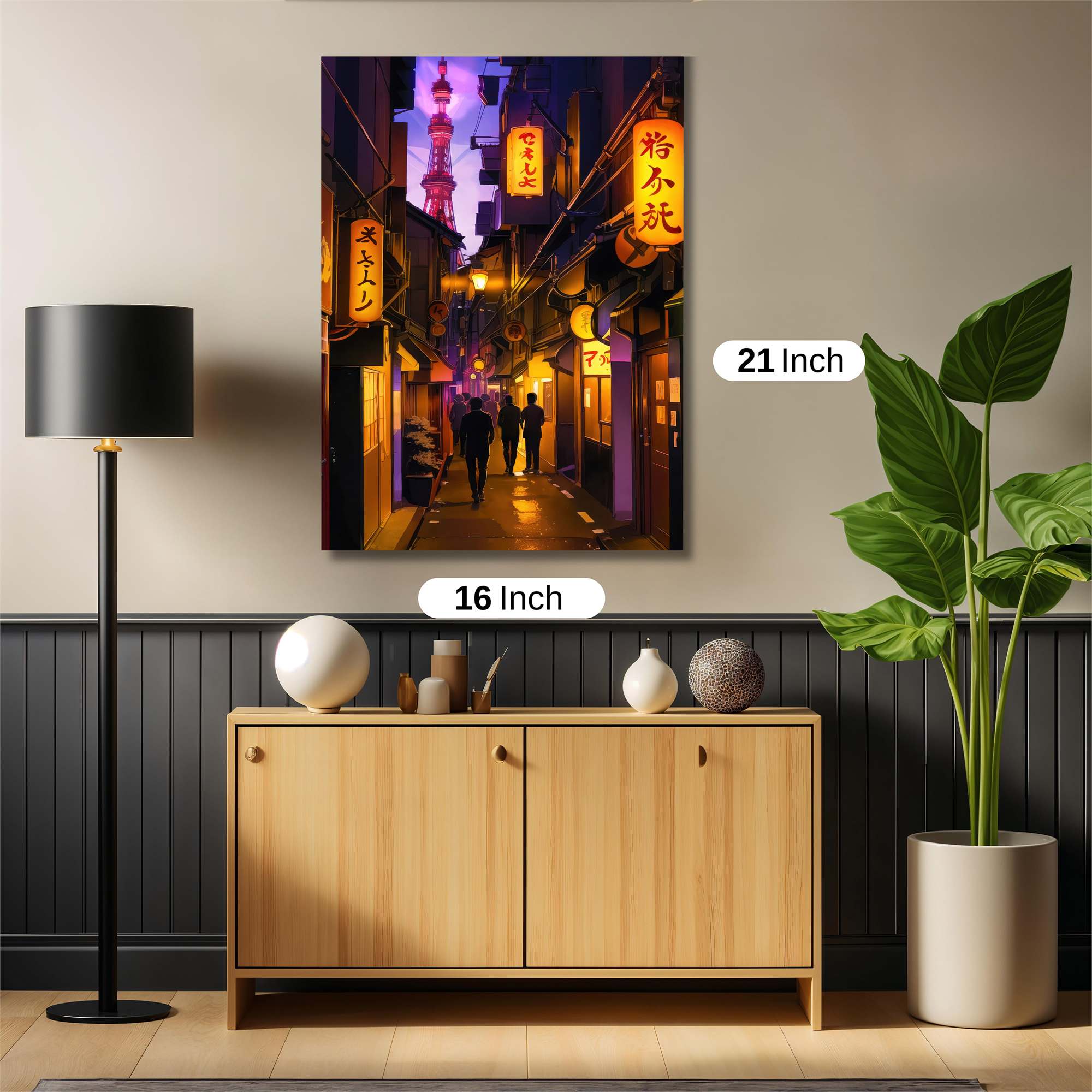 Tokyo Twilight Safe Wall Magnetic / M