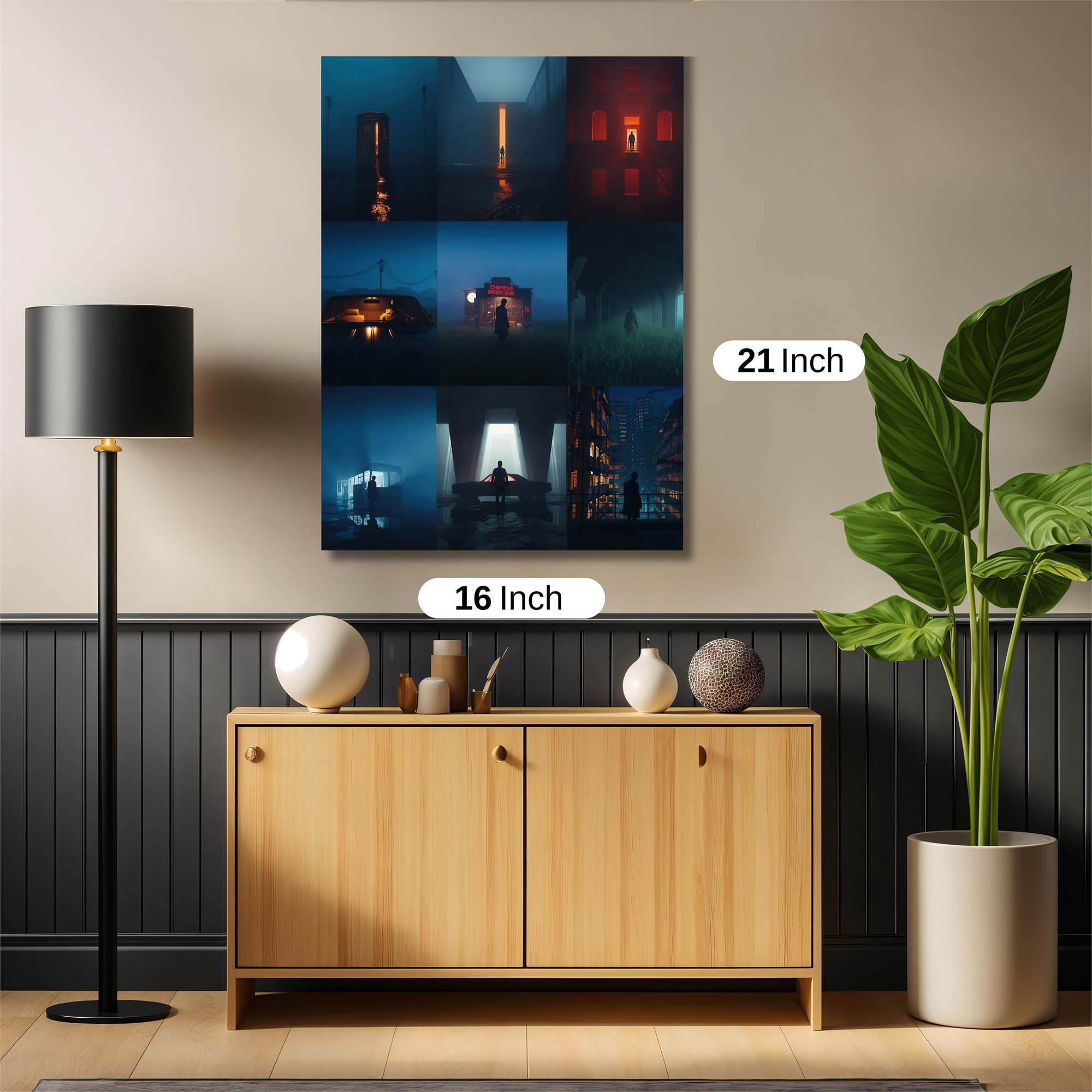 Portal Mystery Safe Wall Magnetic / M