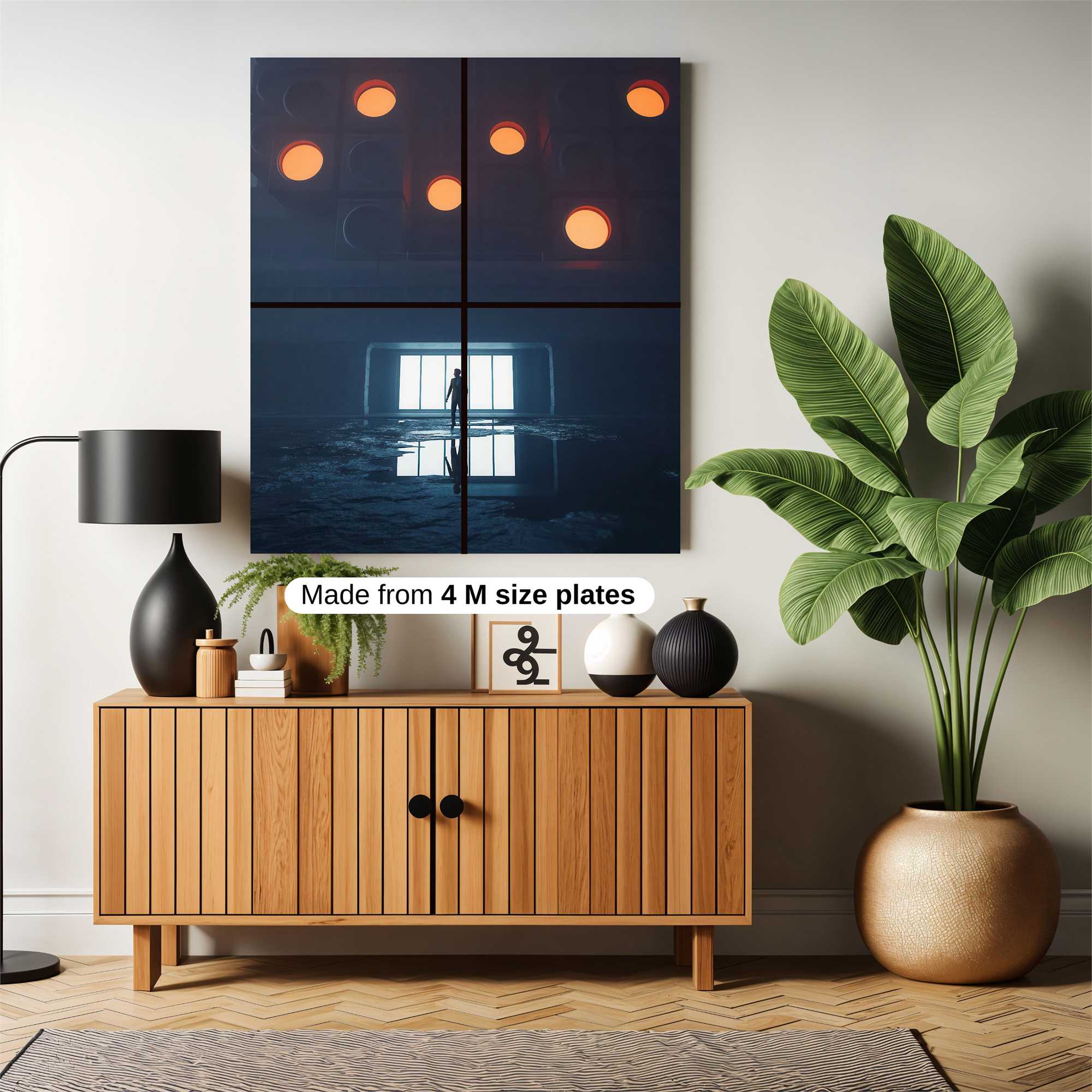 Silhouette Serenity Safe Wall Magnetic / M