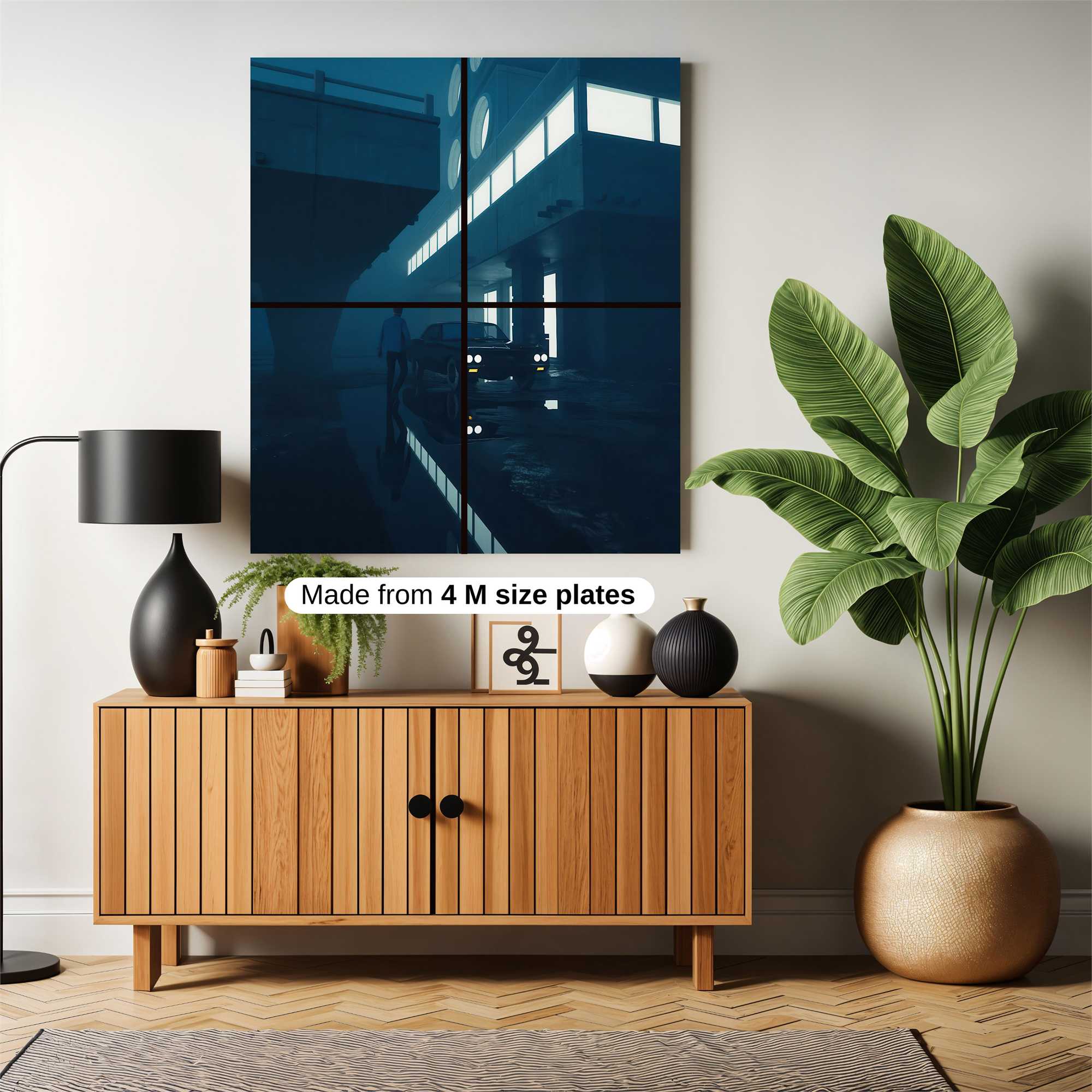 Neon Mystery Safe Wall Magnetic / M