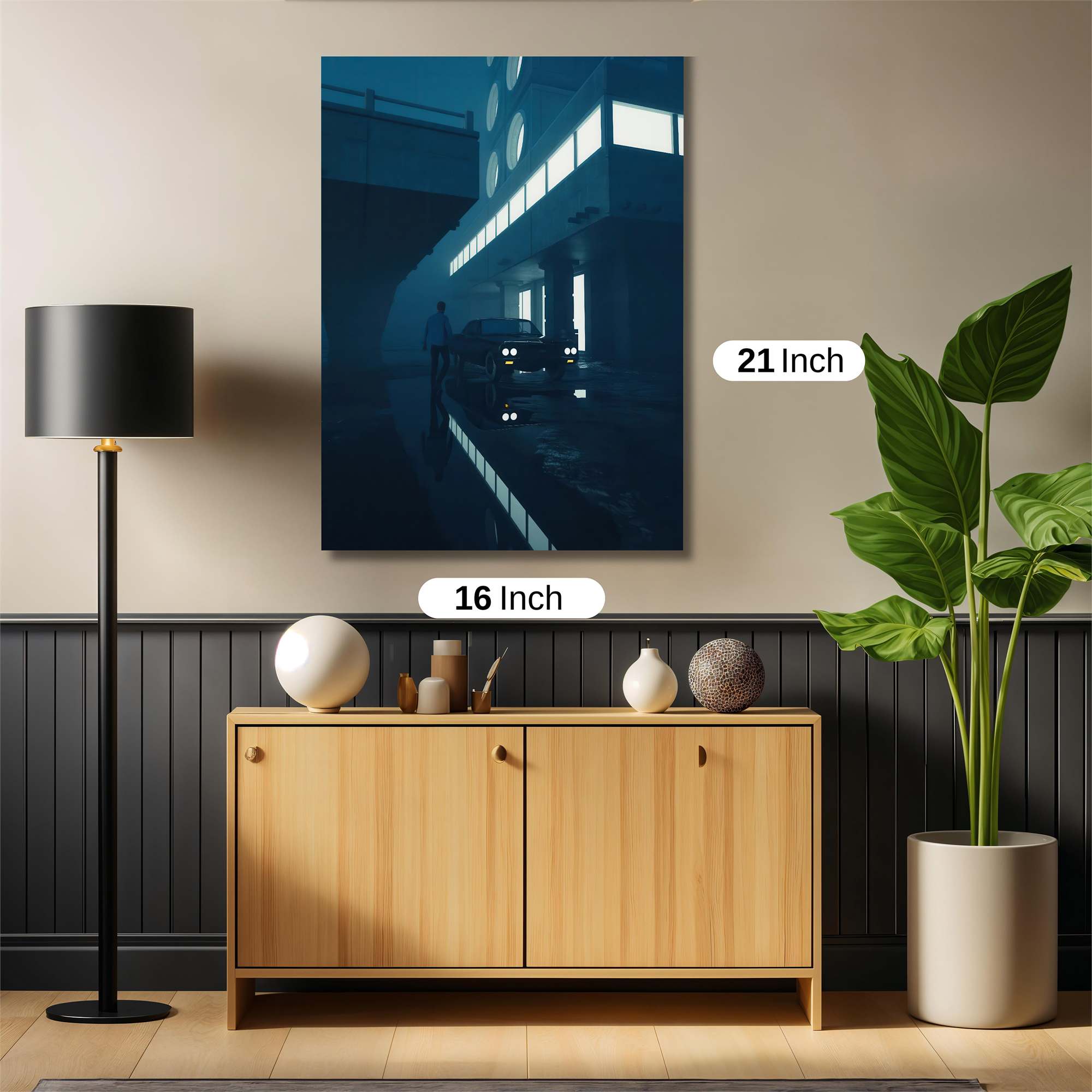 Neon Mystery Safe Wall Magnetic / M