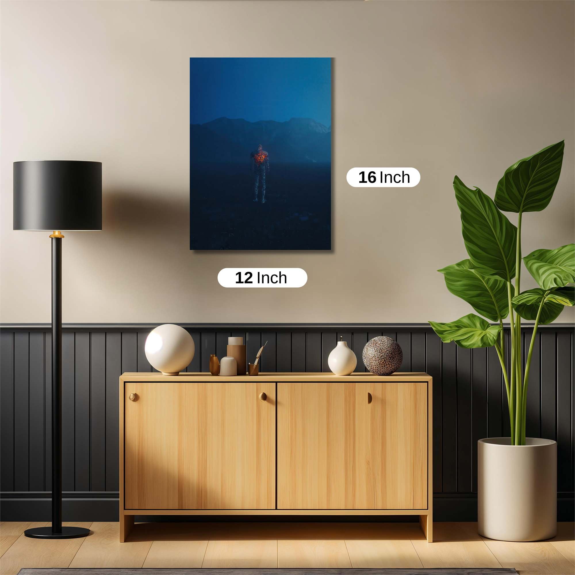 Glow Enigma Safe Wall Magnetic / M