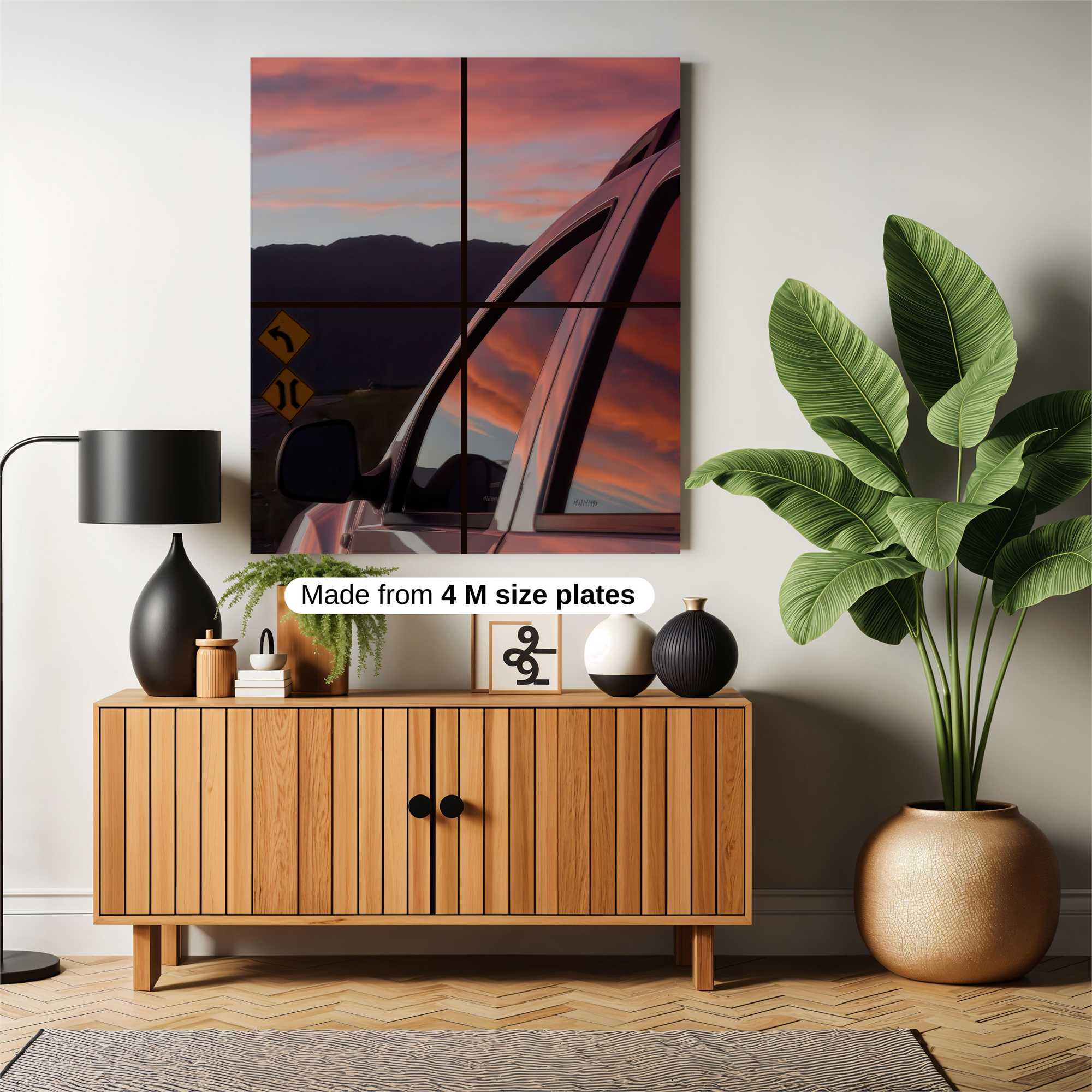Sunset Serenity Safe Wall Magnetic / M