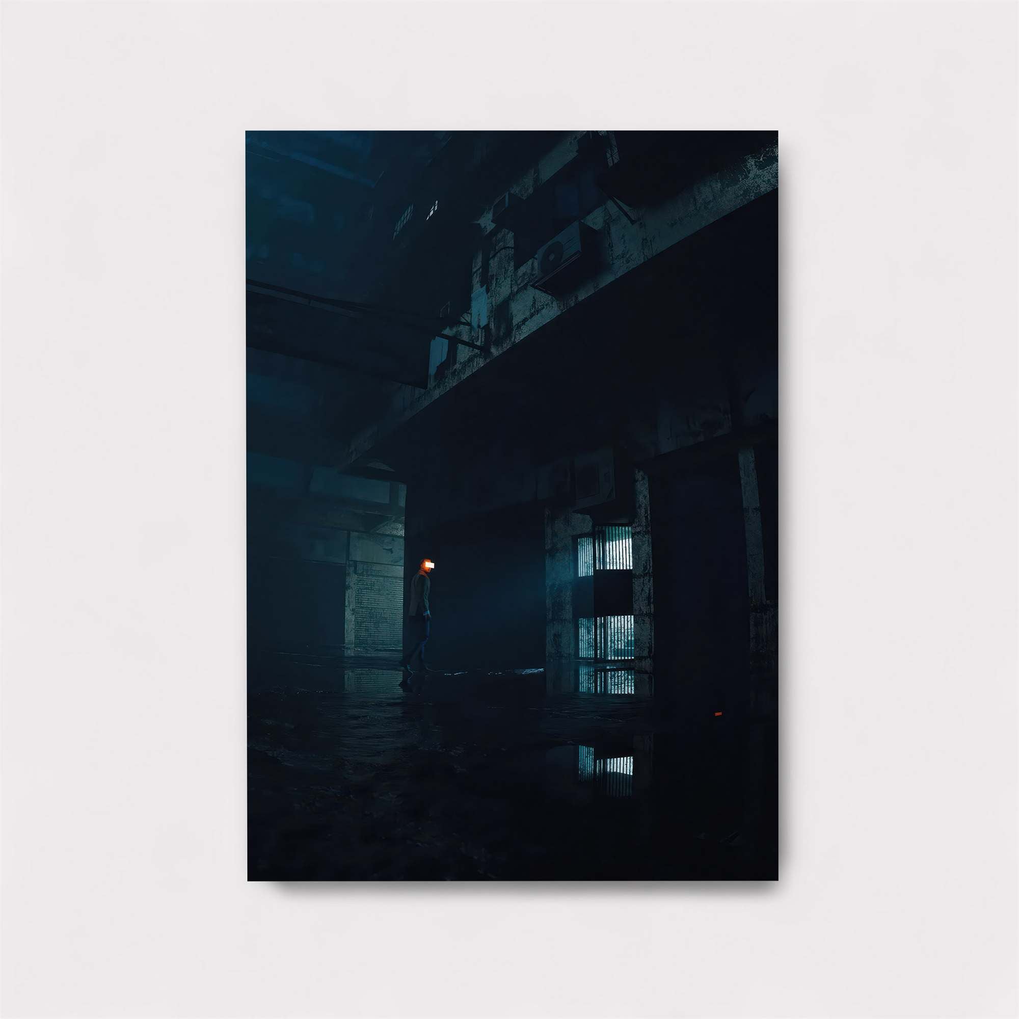 Abandoned Gloom Safe Wall Magnetic / M