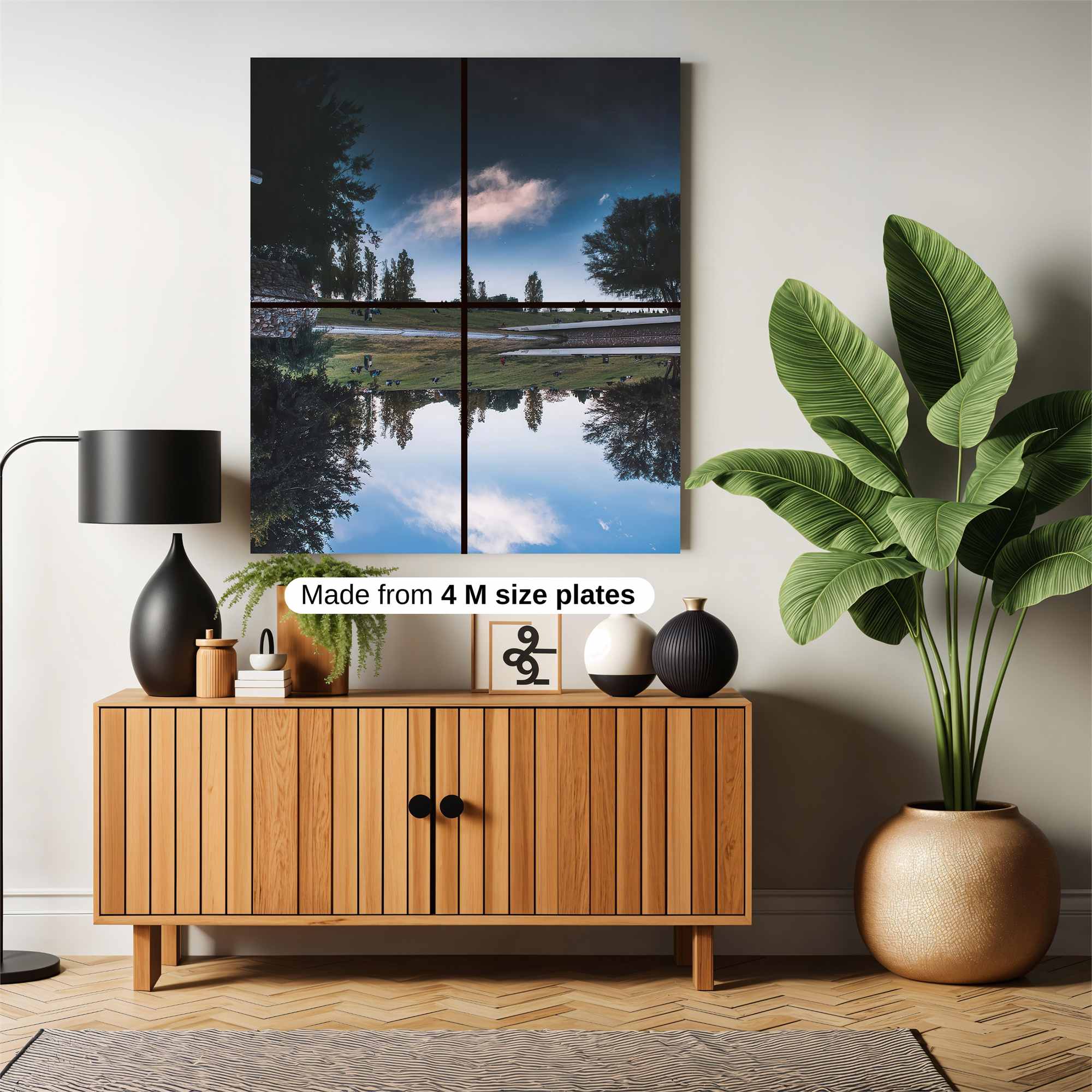 Mirror Serenity Safe Wall Magnetic / M