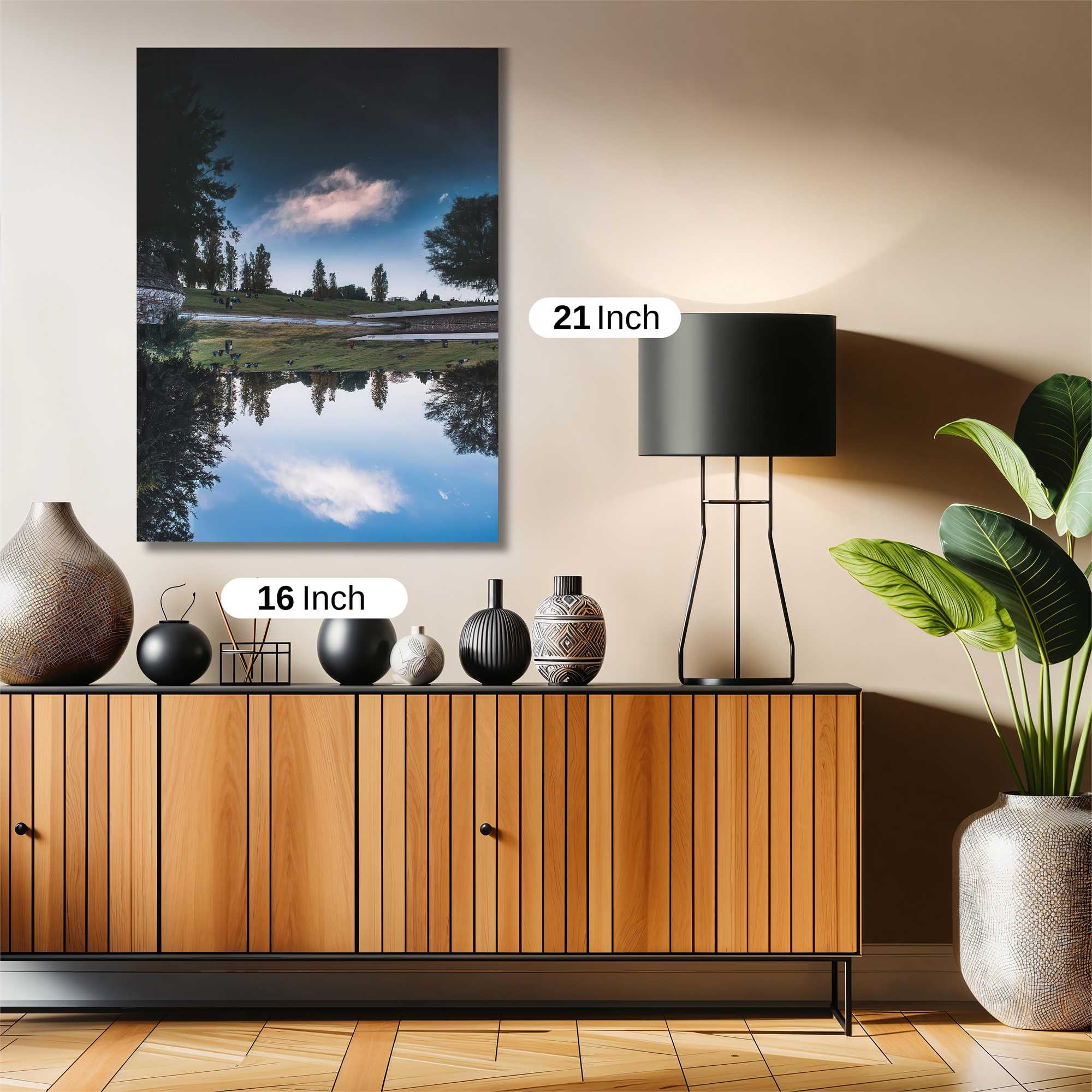 Mirror Serenity Safe Wall Magnetic / M