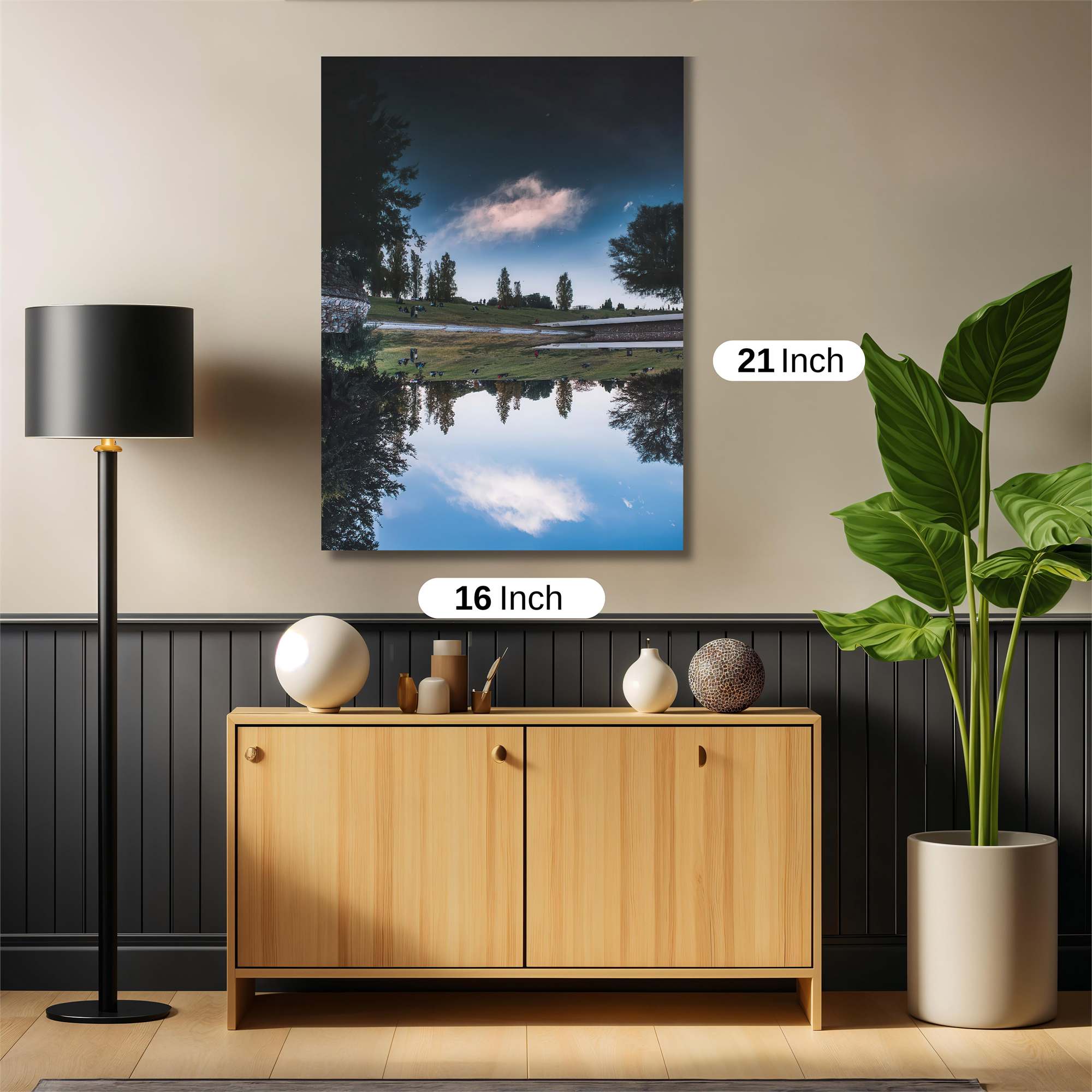 Mirror Serenity Safe Wall Magnetic / M