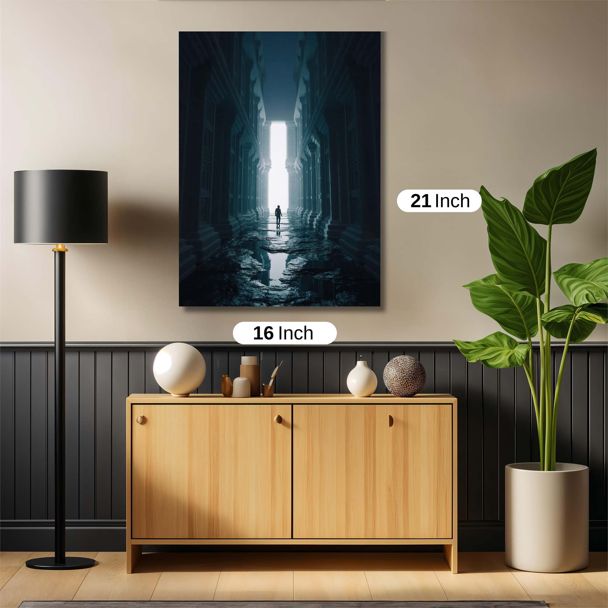 Temple Solitude Safe Wall Magnetic / M