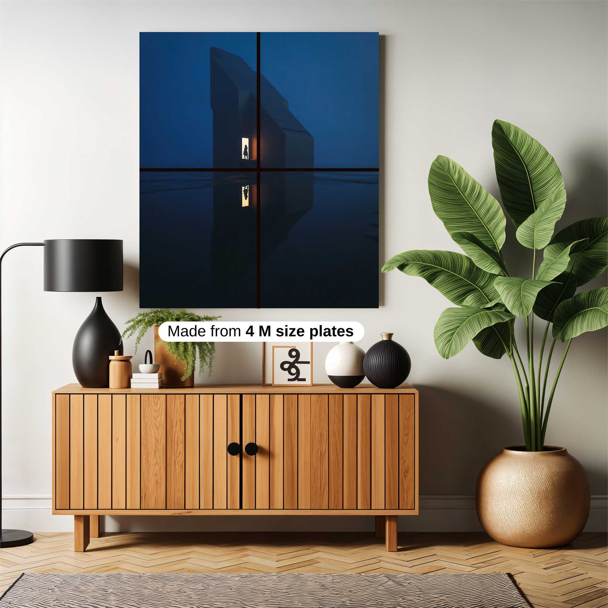 Cabin Solitude Safe Wall Magnetic / M